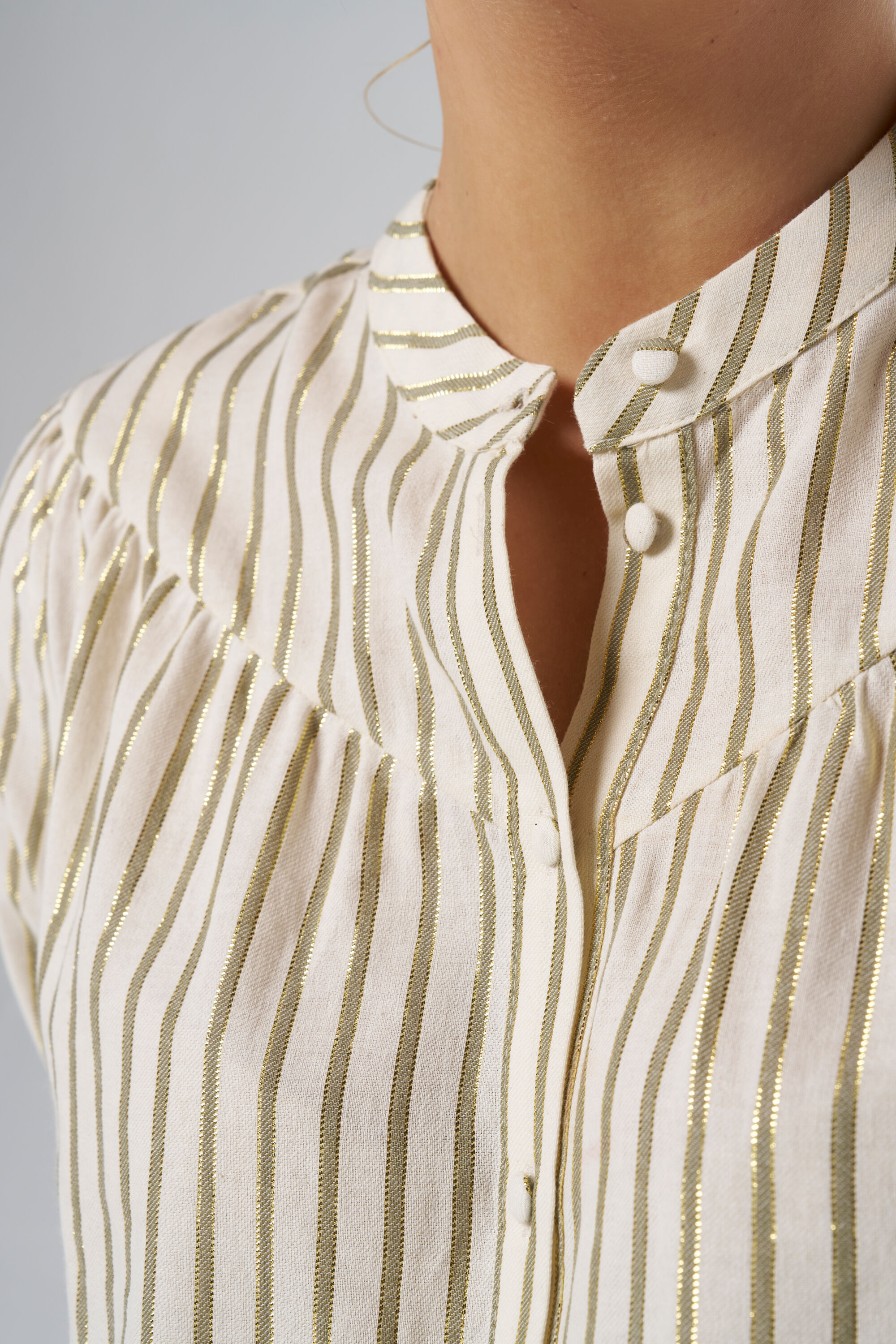 Chemisier &agrave; rayures image number 4