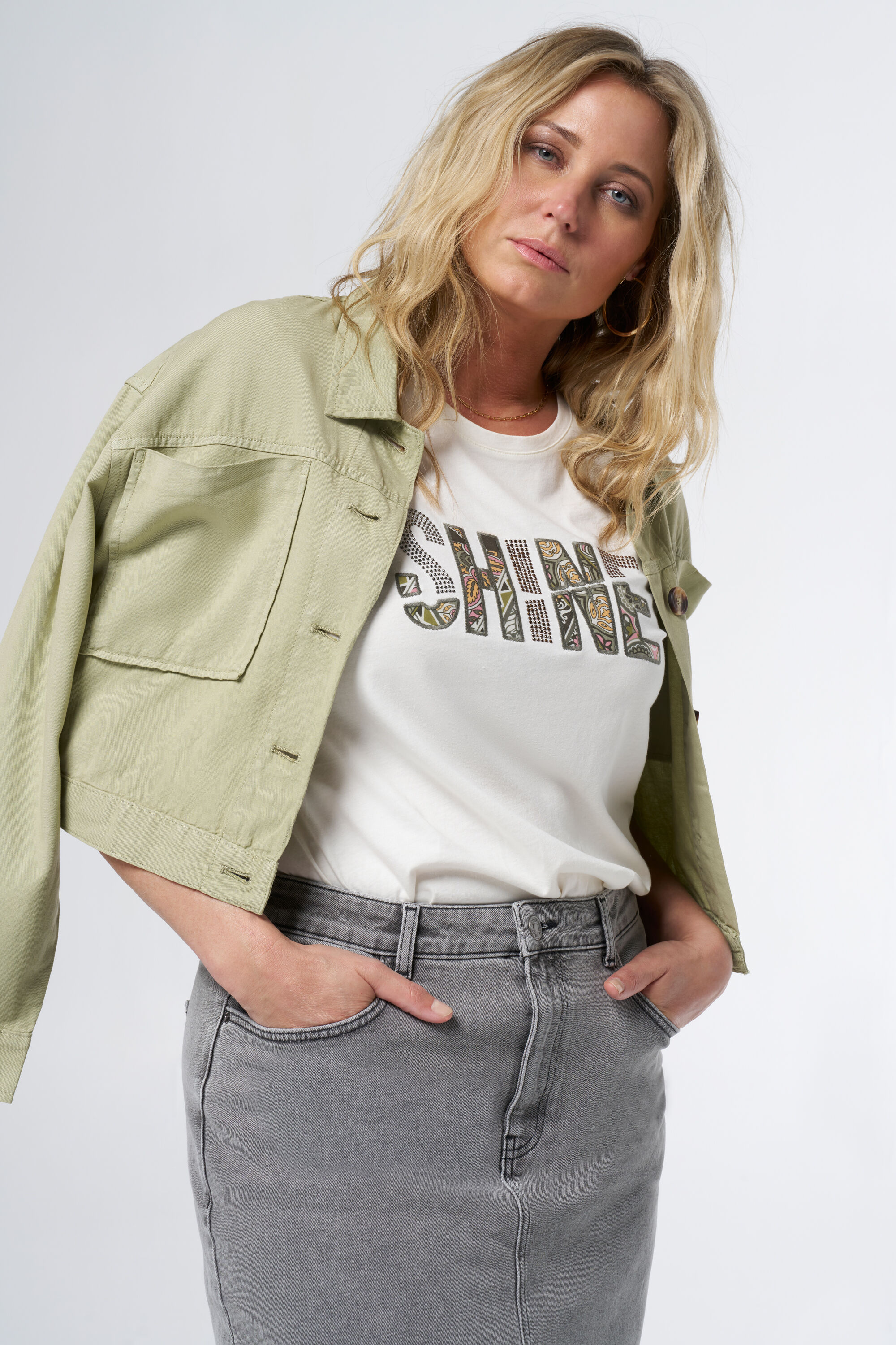 Veste cargo ample image number 6