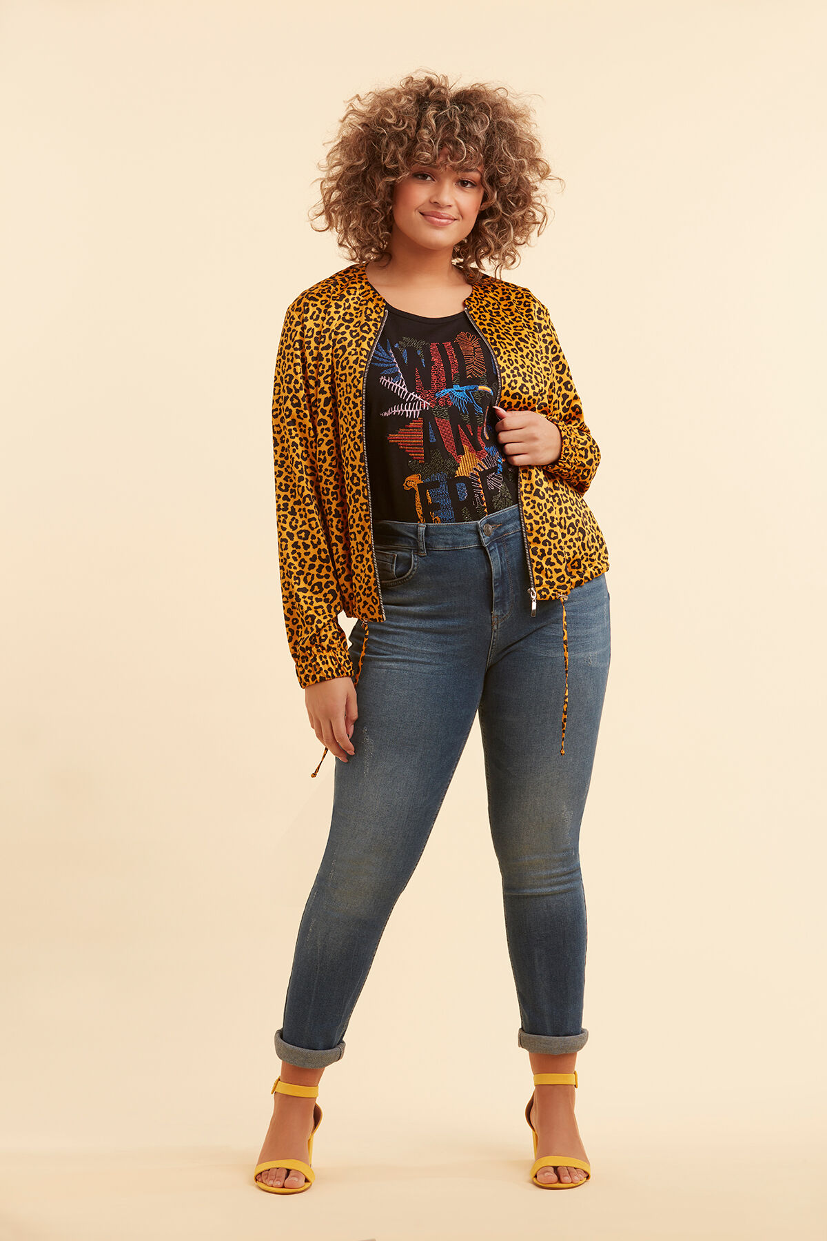 Veste bomber imprim&eacute;e image number 6