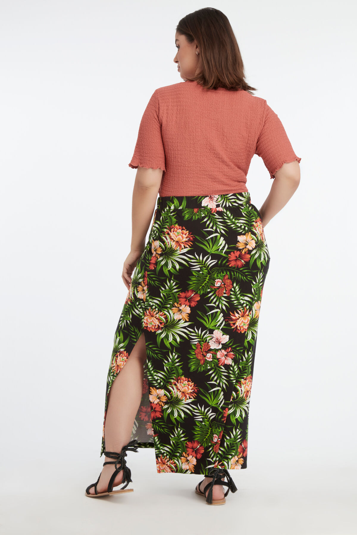 Jupe longue fendue image number 4