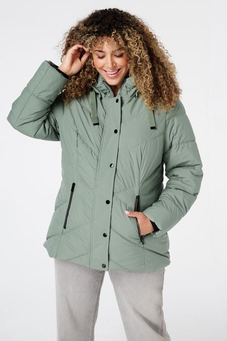 Veste matelassée à capuche Veste matelassée à capuche