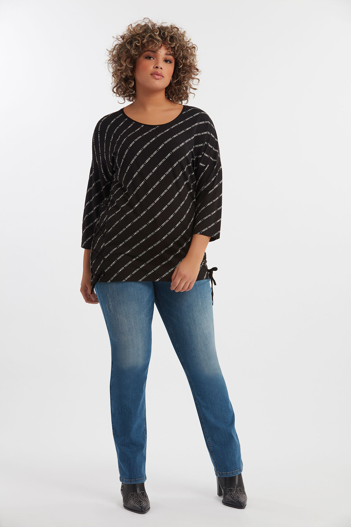 Jeans jambe droite LILY   image number 4