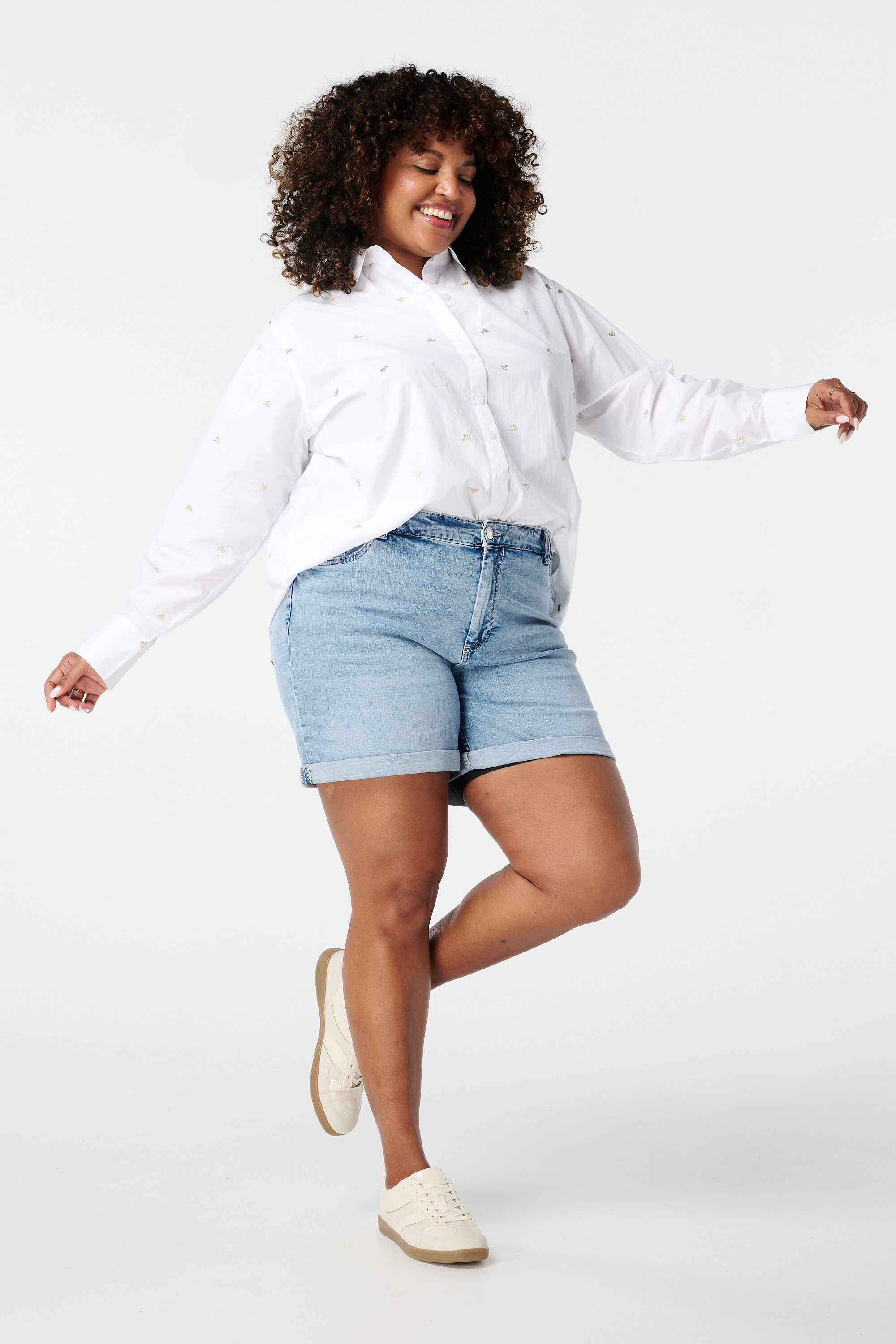 Chemisier &agrave; c&oelig;urs  image number 6