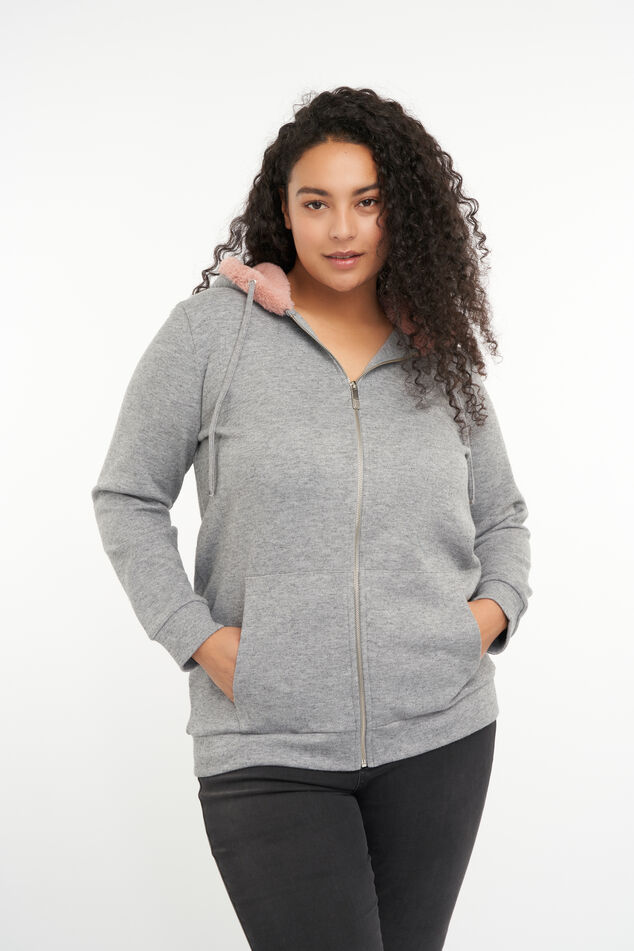 Cardigan à capuche image number 0