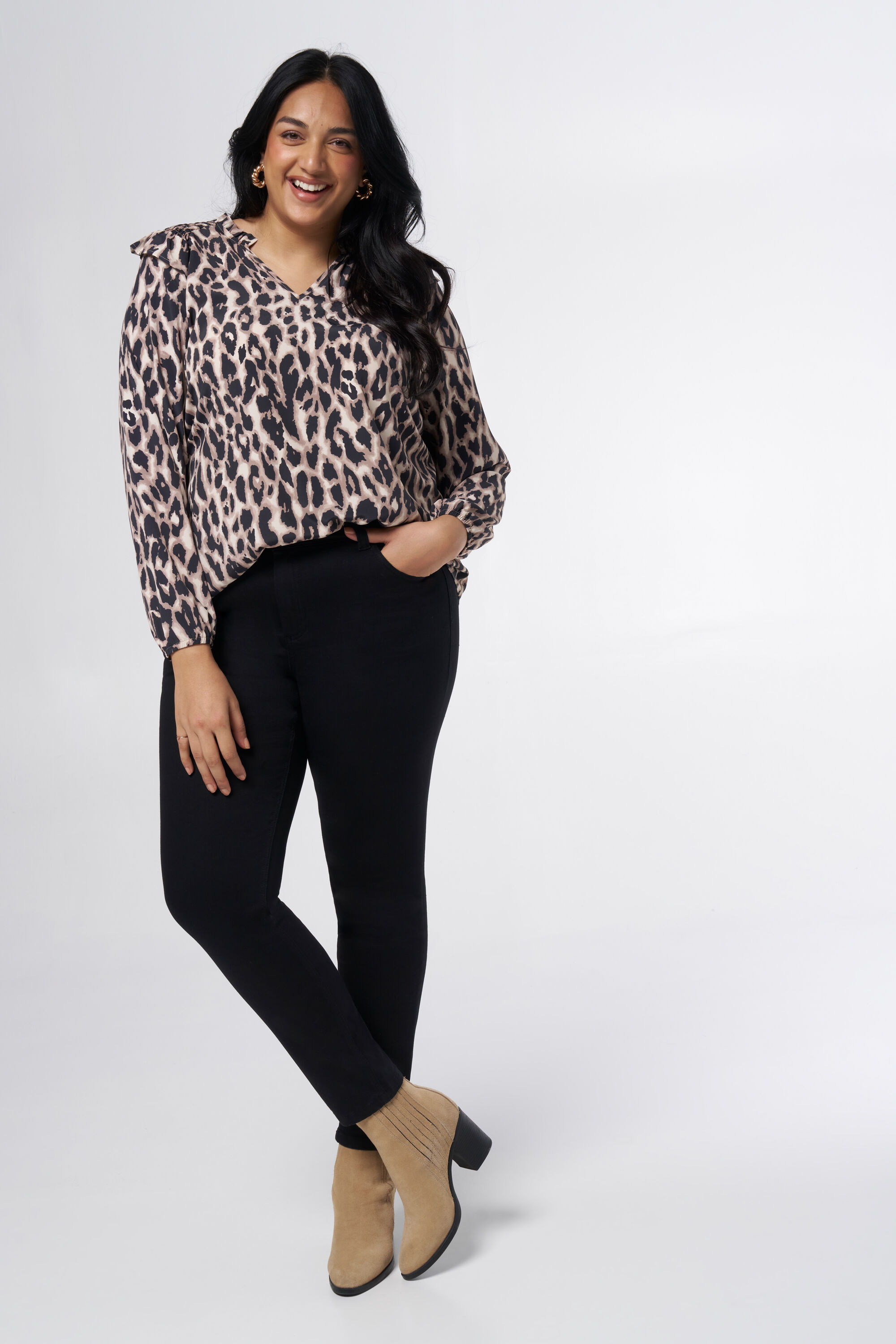 Chemisier &agrave; imprim&eacute; image number 5