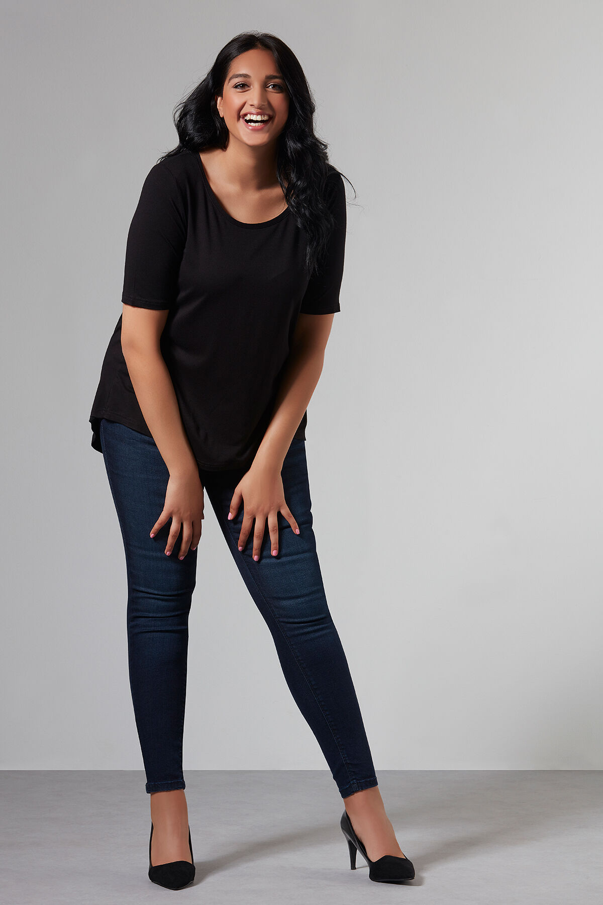 Tee shirt femme long derriere sale