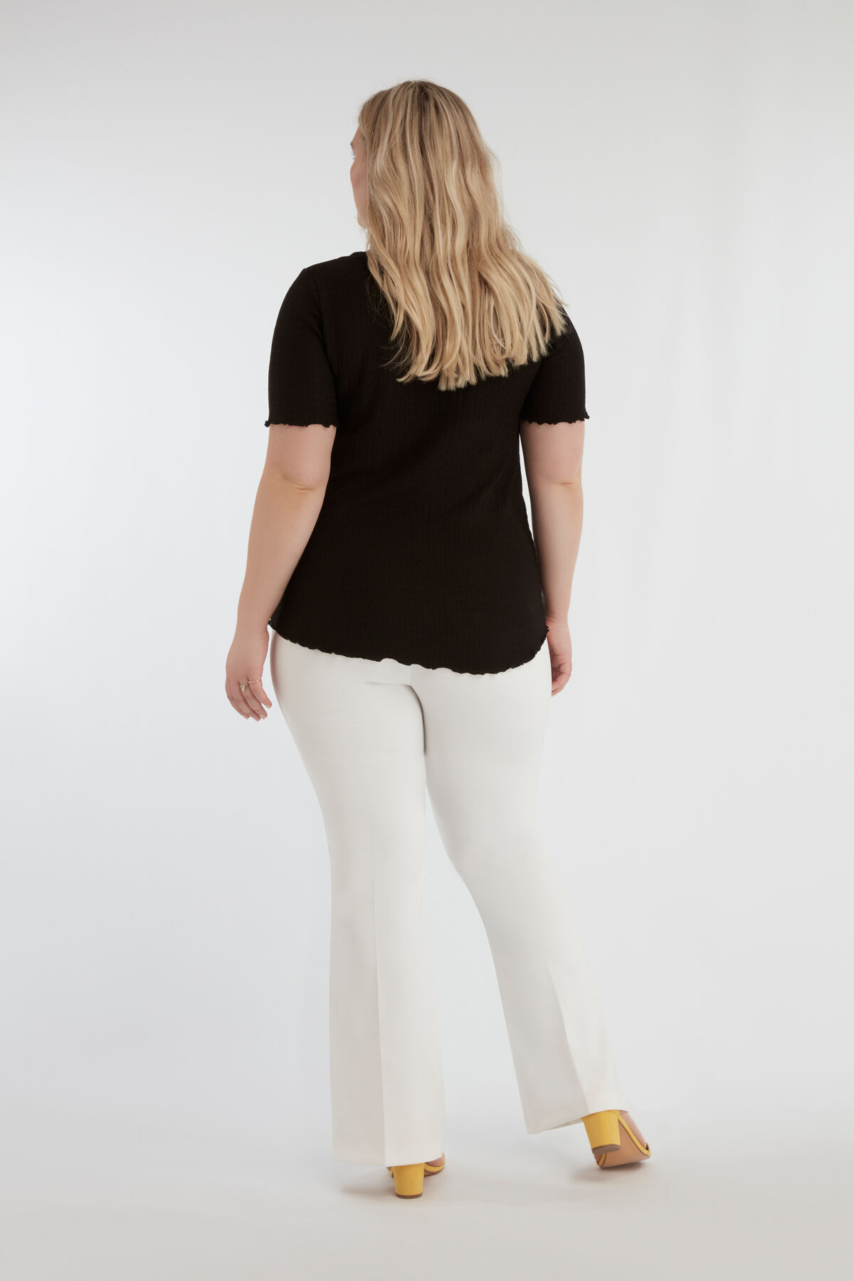 Haut extensible couleur unie image number 4