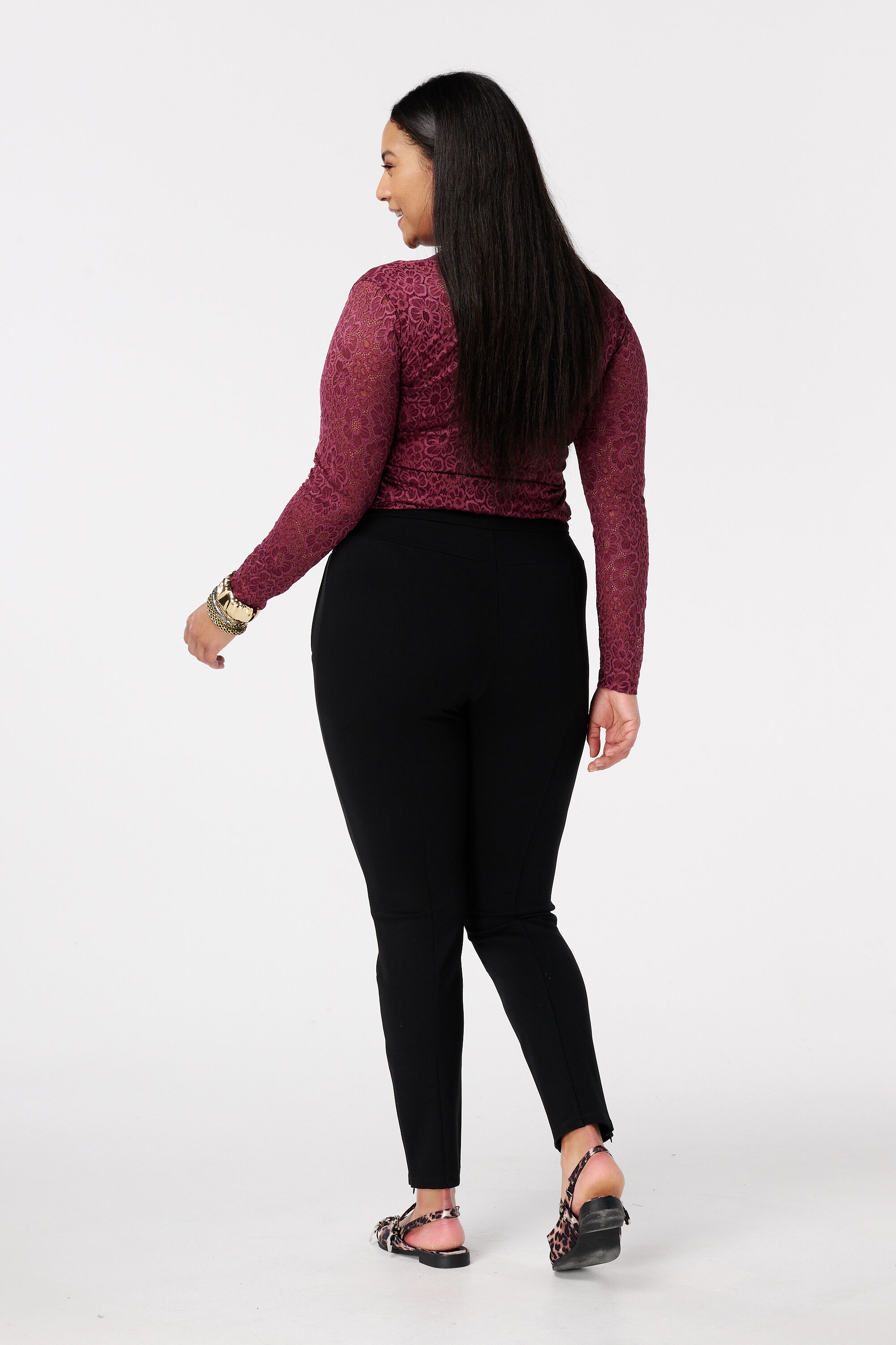 Tregging avec fermeture &eacute;clair image number 3