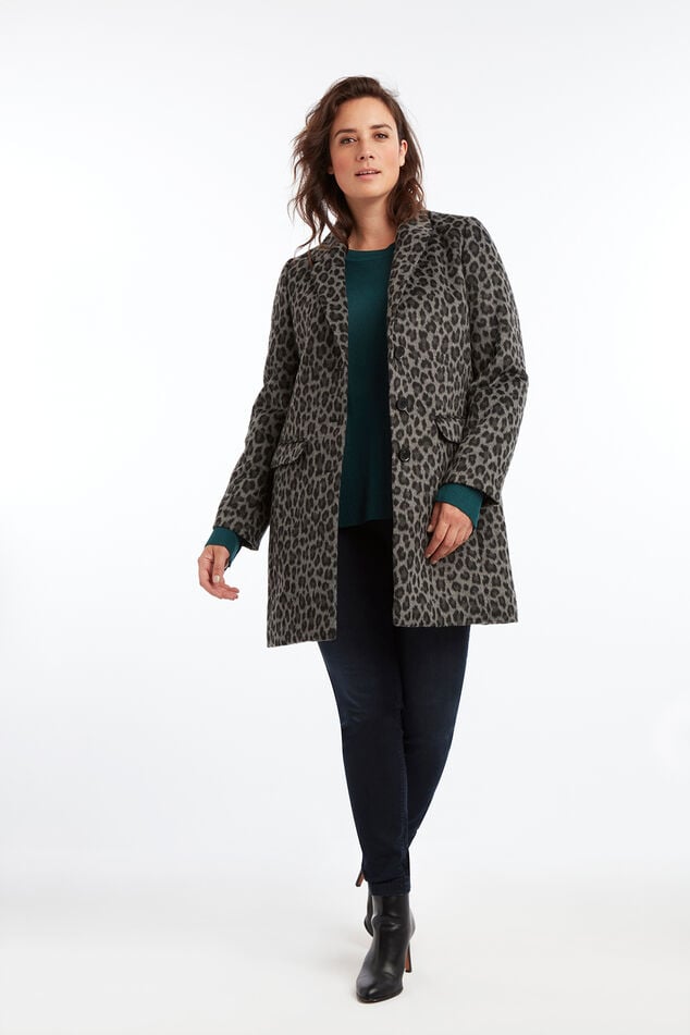 Veste de ville en laine mélangée image number 0