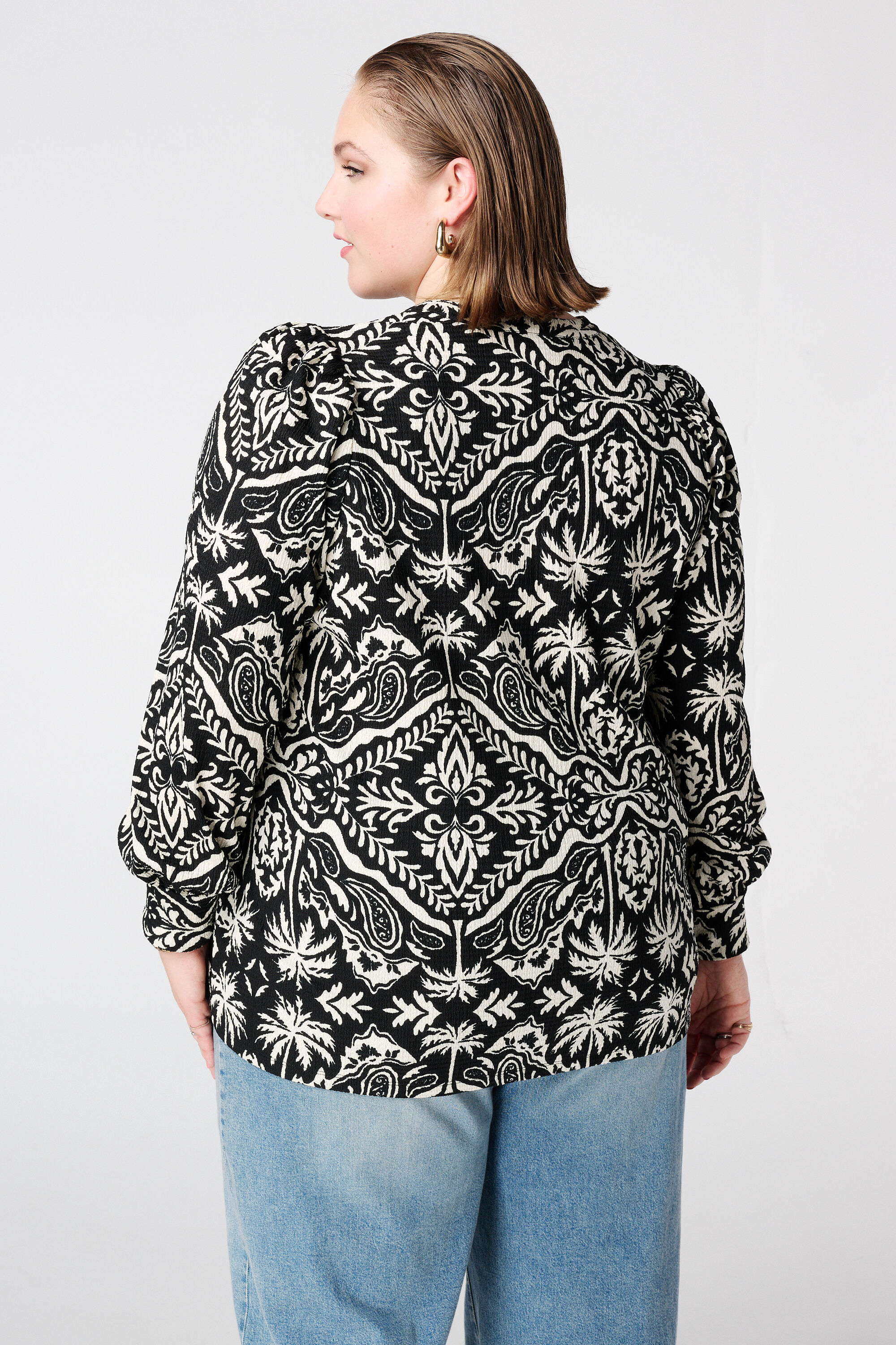 Top &agrave; imprim&eacute; raffin&eacute; image number 3