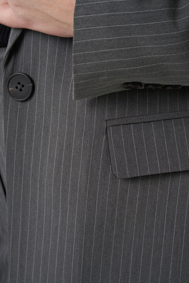 Blazer à rayures craie image number 5