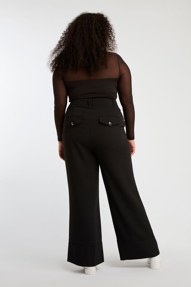 Pantalon large plissé image number 5