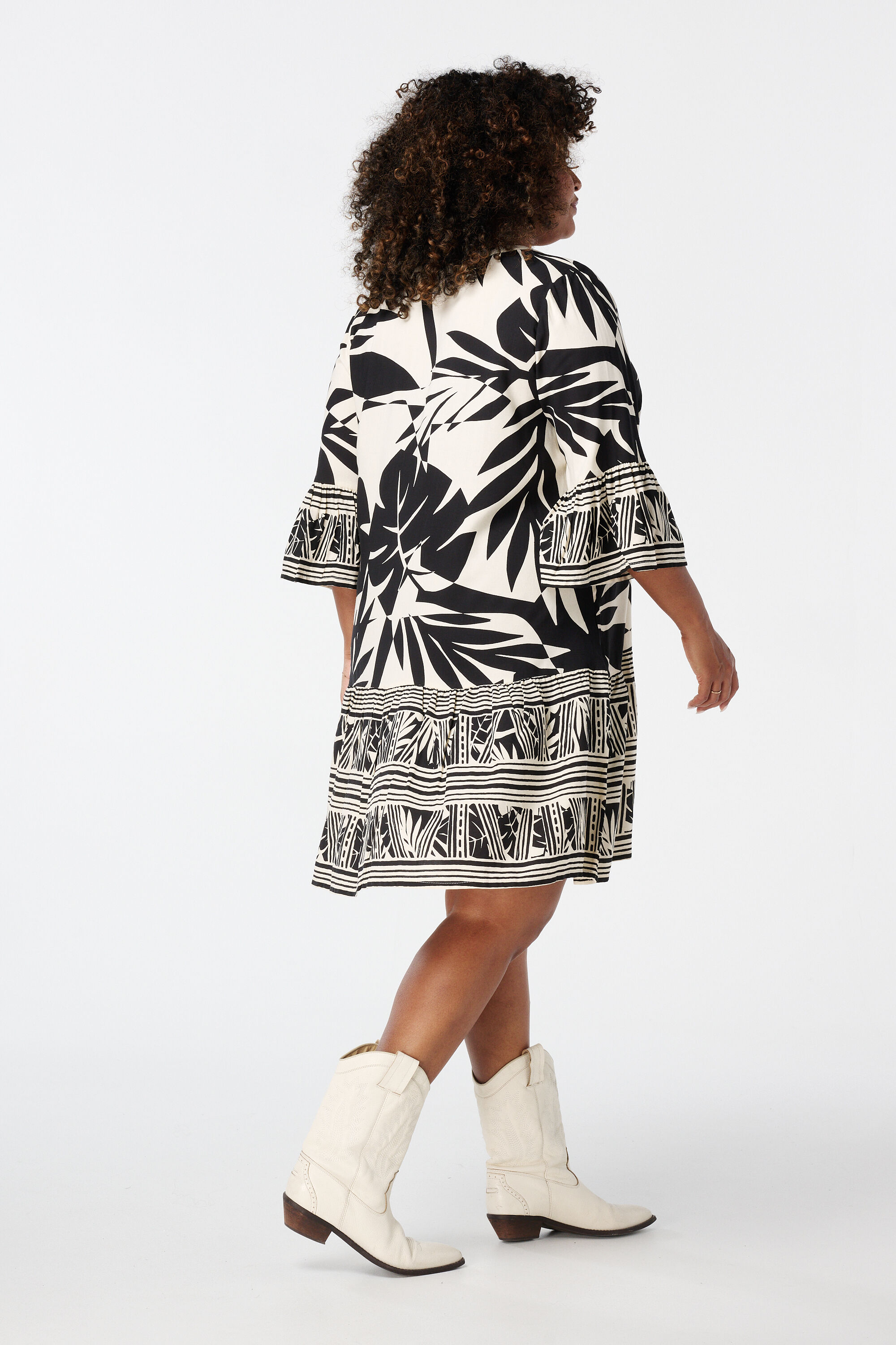 Robe l&eacute;g&egrave;re &agrave; imprim&eacute; image number 3