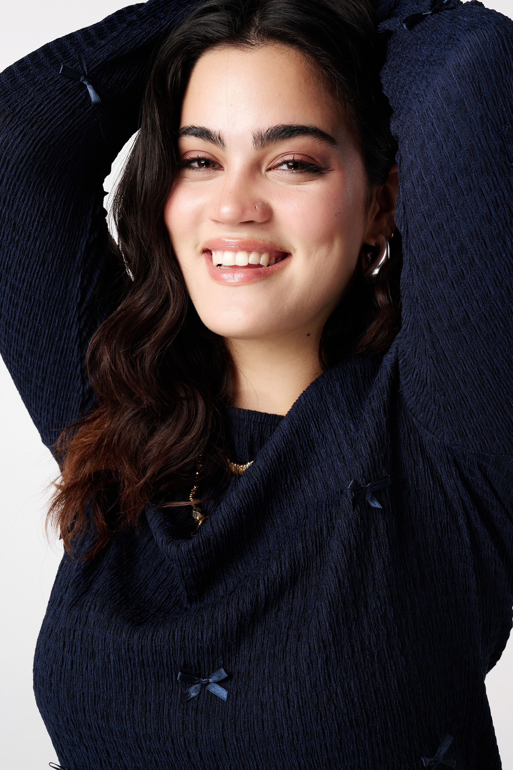 Top avec d&eacute;tails n&oelig;uds image number 4