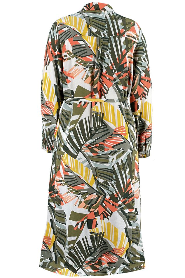 Robe longue avec ceinture à nouer image number 2