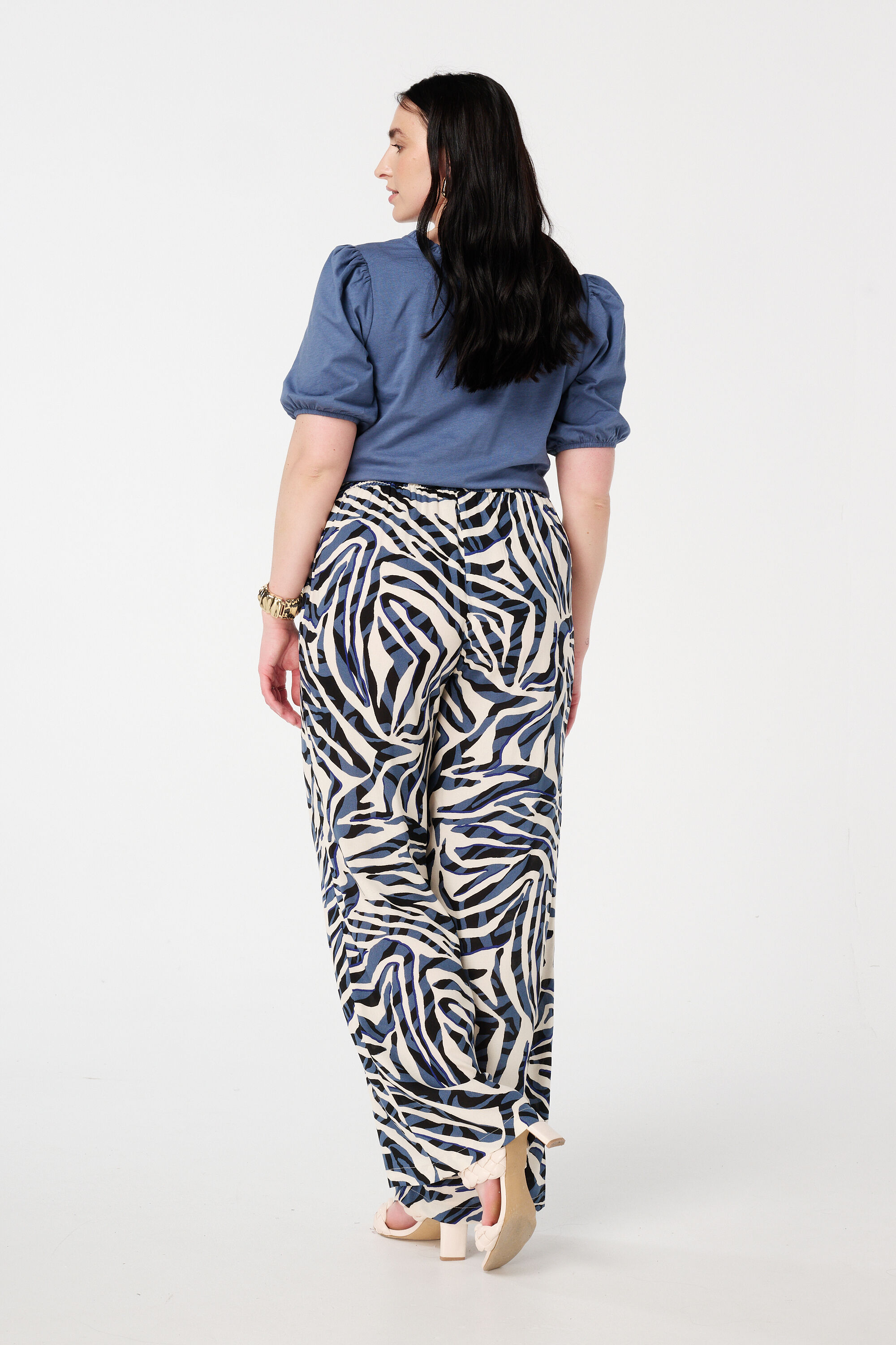 Pantalon l&eacute;ger imprim&eacute; image number 3