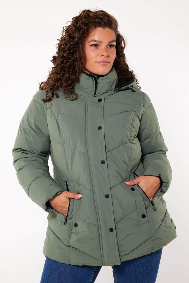 Veste matelassée avec capuche image number 0