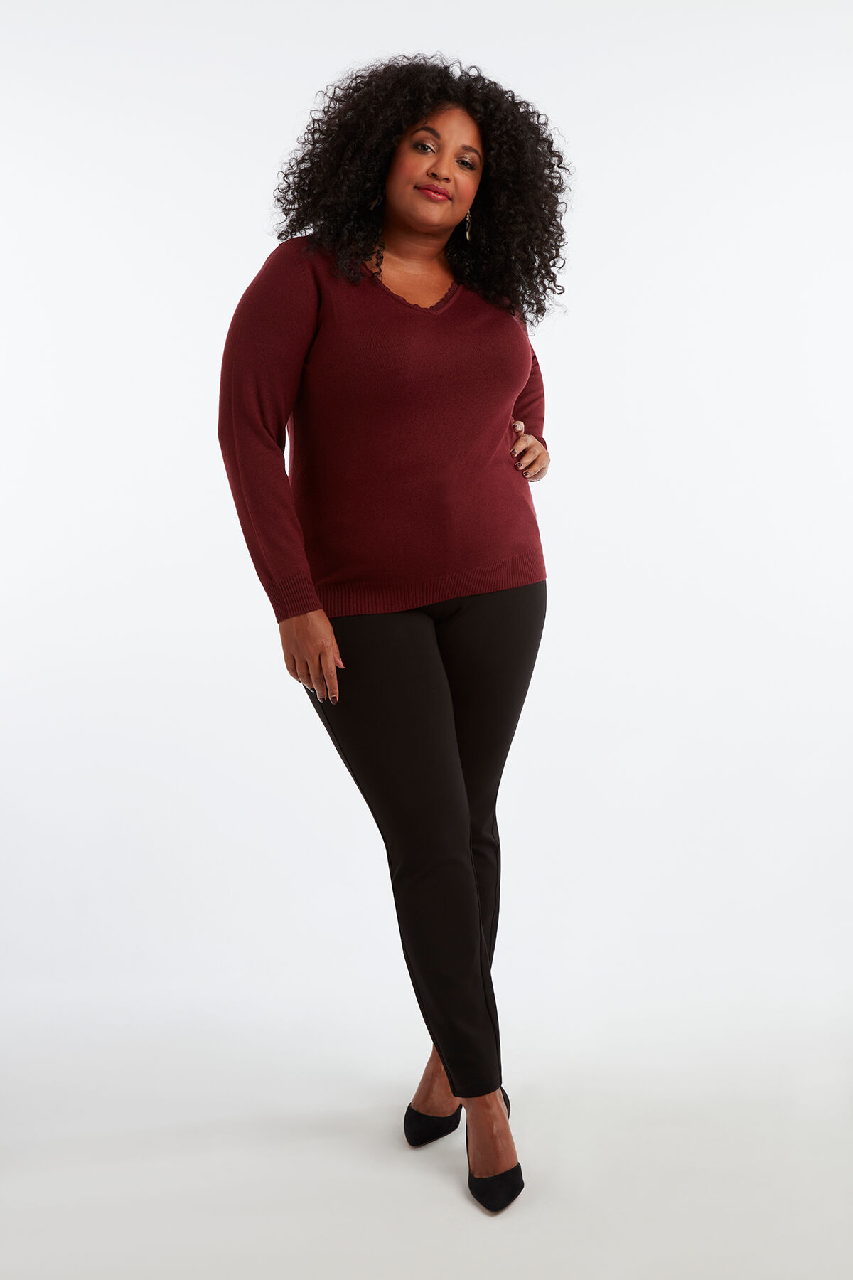 Pull avec dentelle image number 4