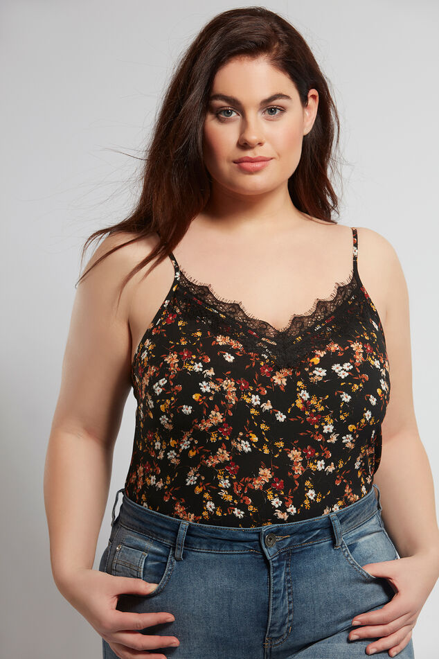 Chemisier sans manches en dentelle image number 0