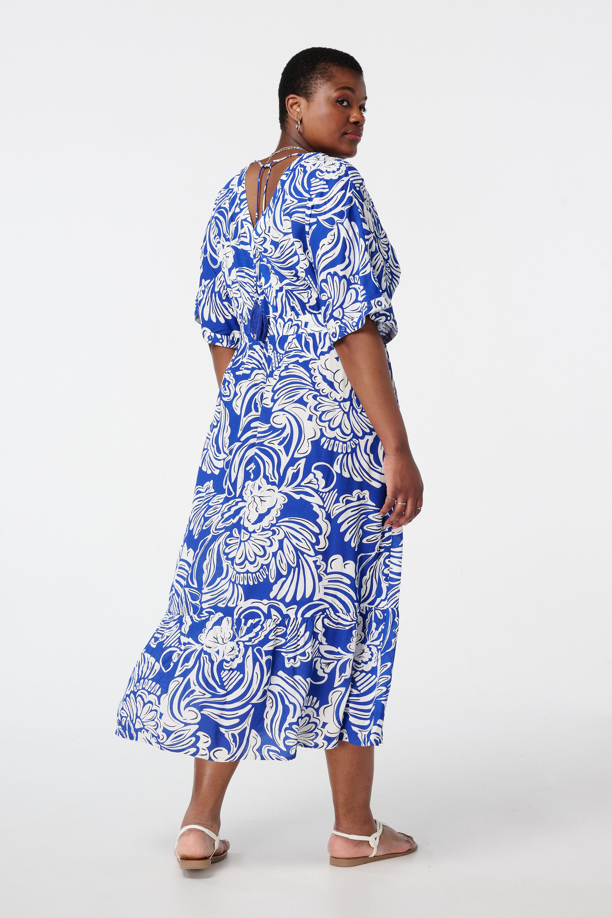 Robe longue avec d&eacute;tails miroir image number 3