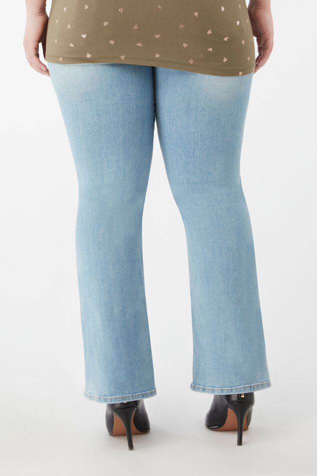 Jean évasé taille haute  image number 5
