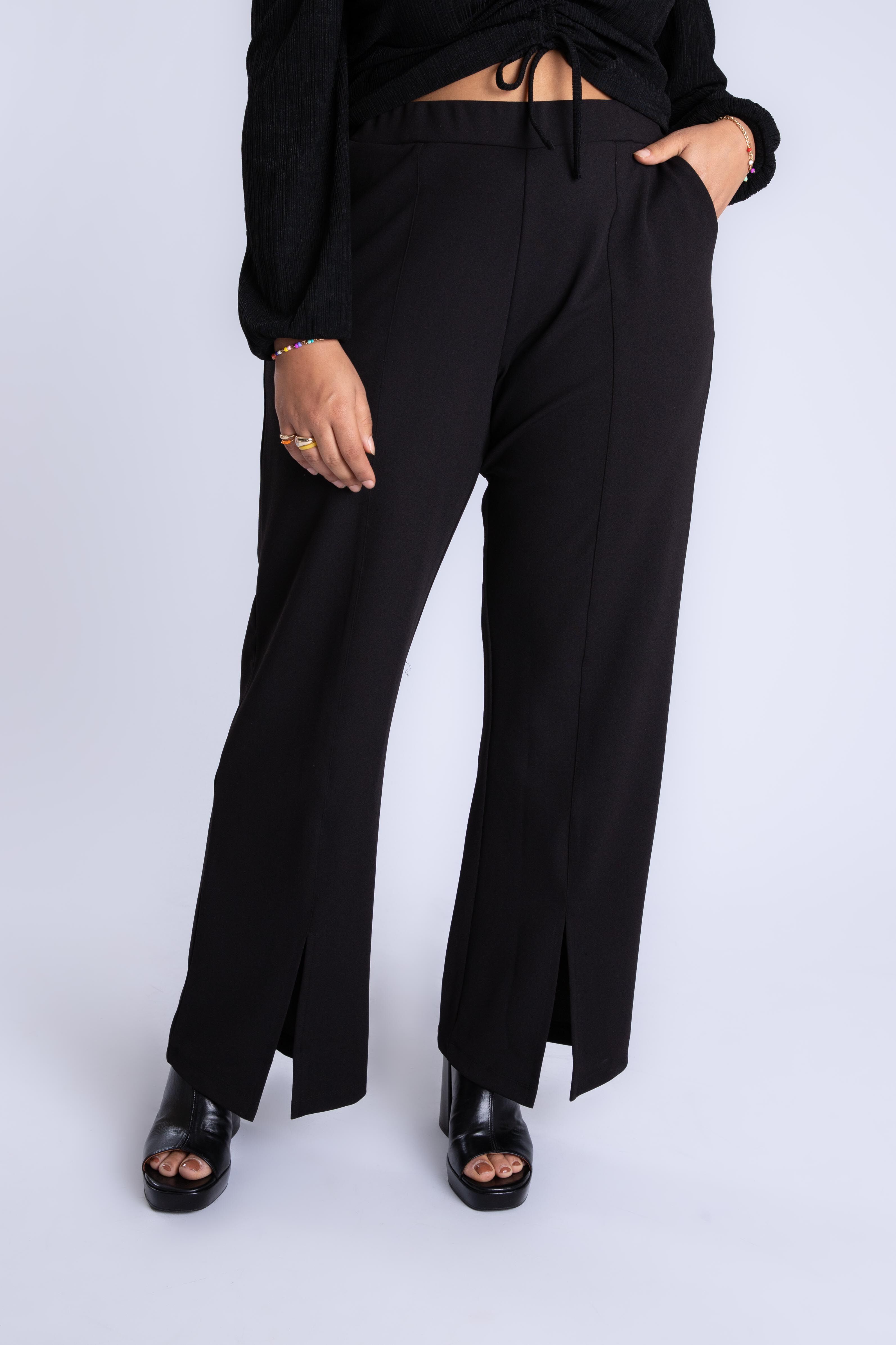 Pantalon &agrave; fentes image number 5