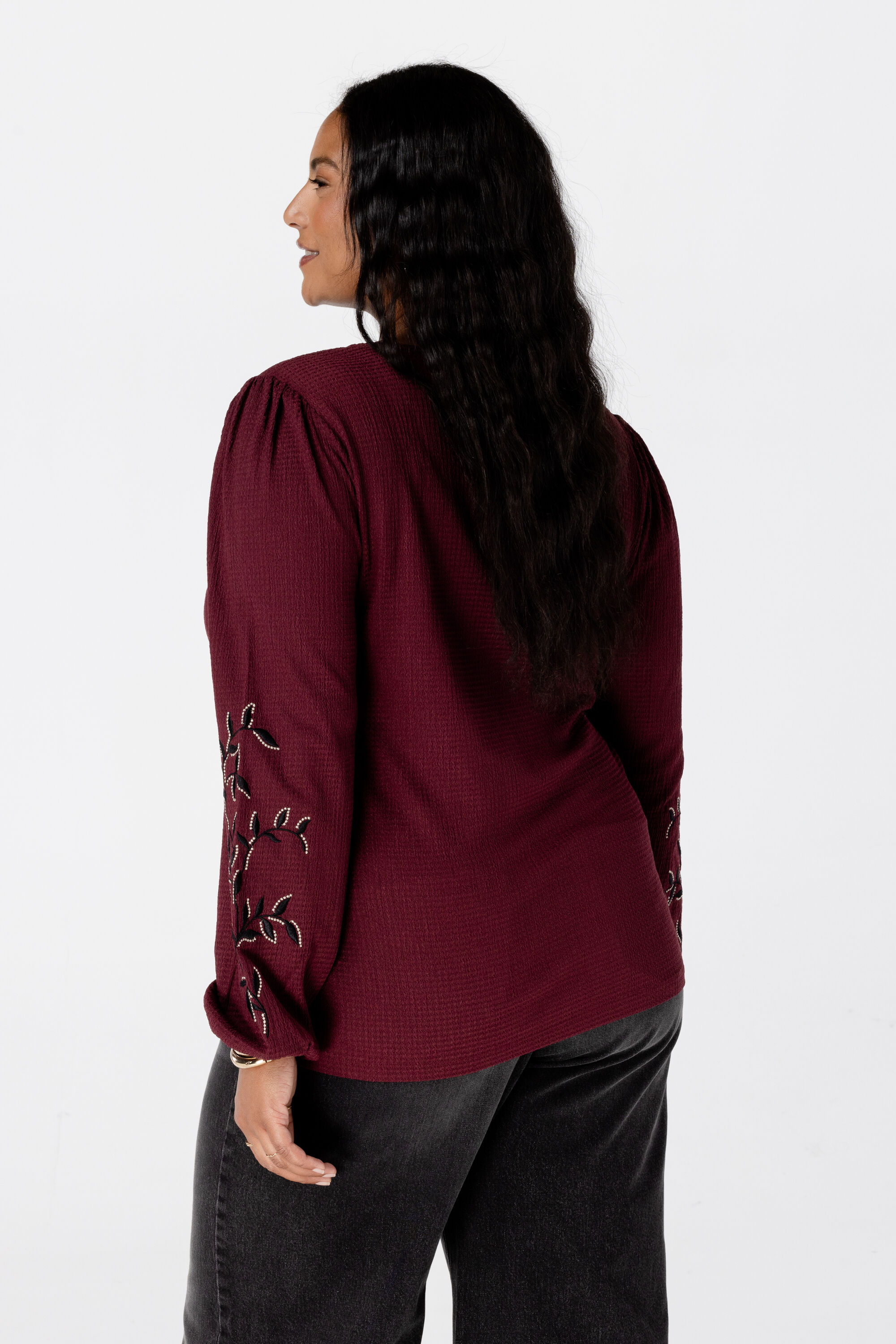 Haut avec broderie image number 3