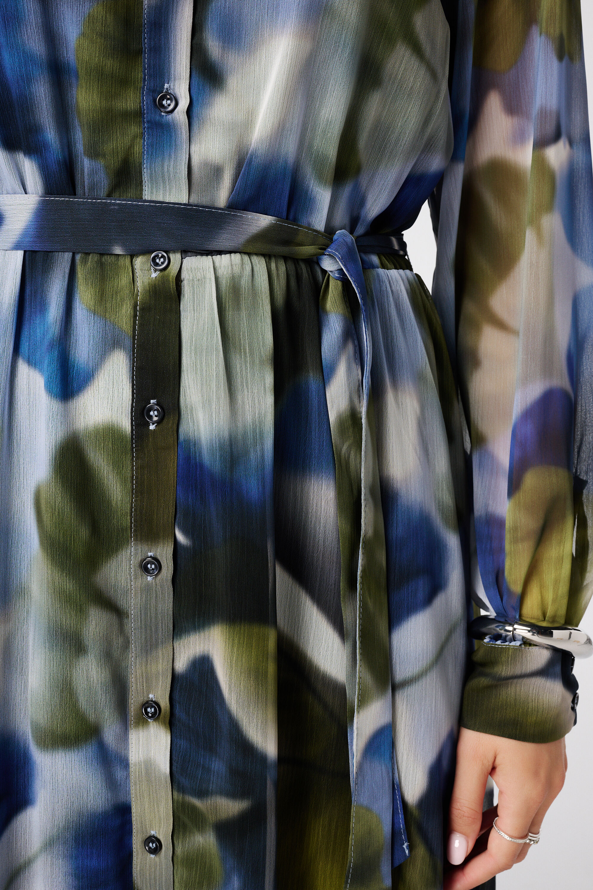 Longue robe imprim&eacute;e image number 6