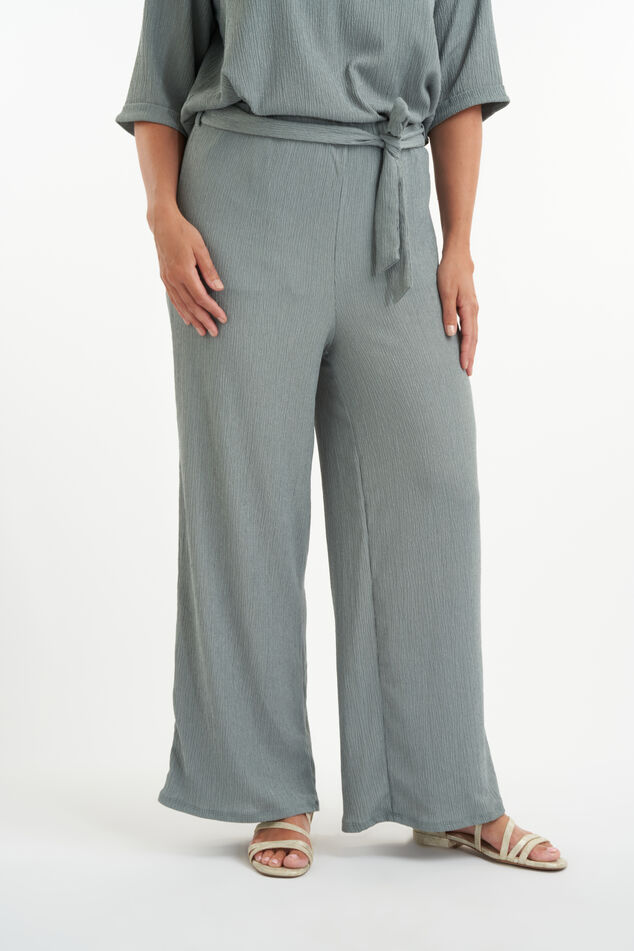 Pantalon coupe droite avec braguette boutonnée image number 0