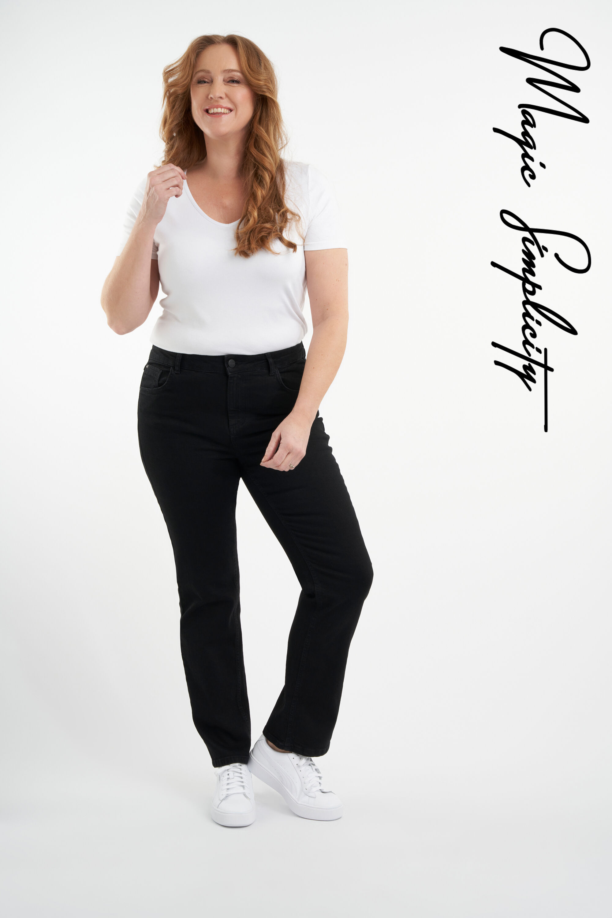 Jean &agrave; jambes droites SHAPES image number 0