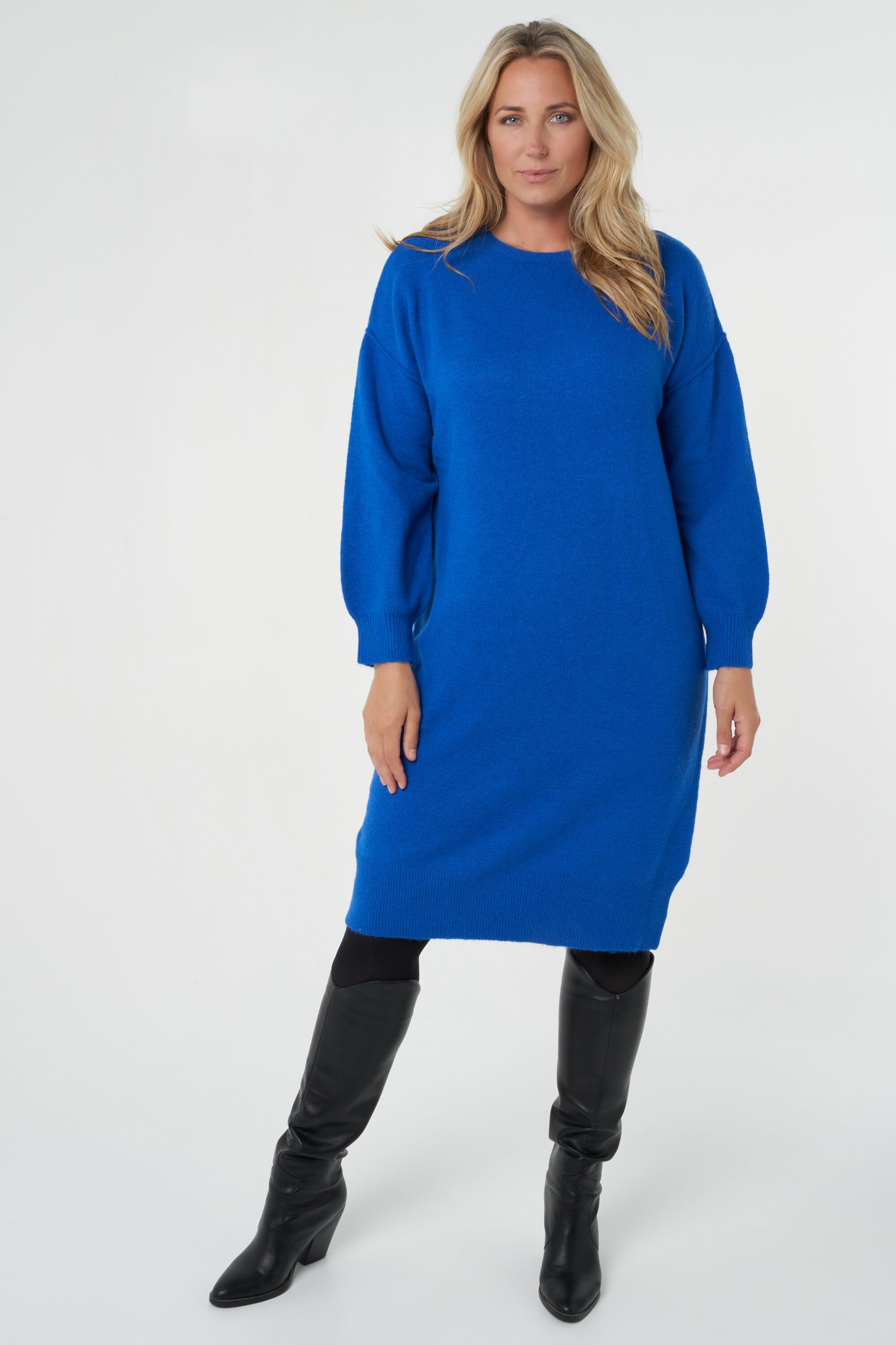 Robe midi en maille fine image number 5