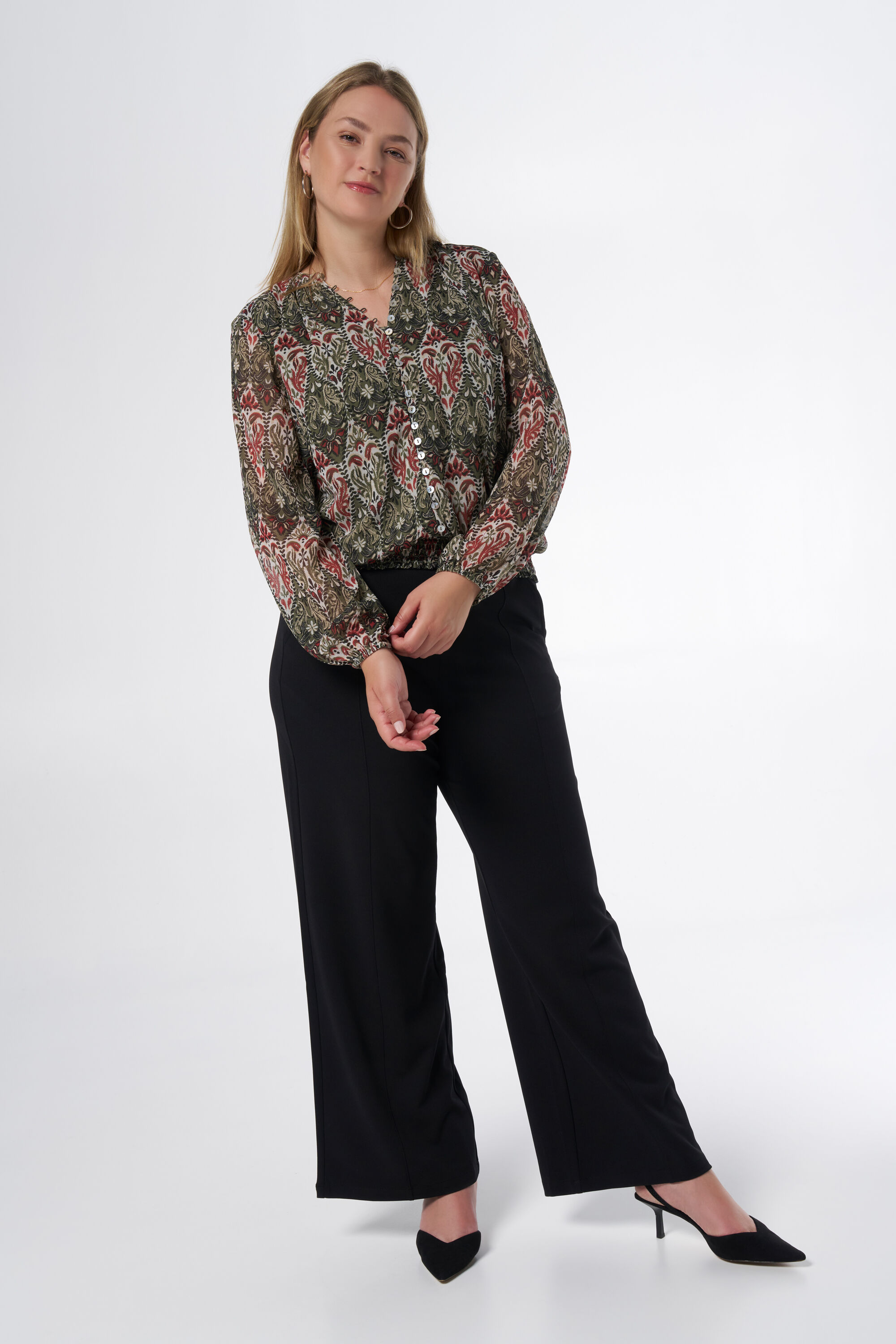 Chemisier &agrave; imprim&eacute; image number 5