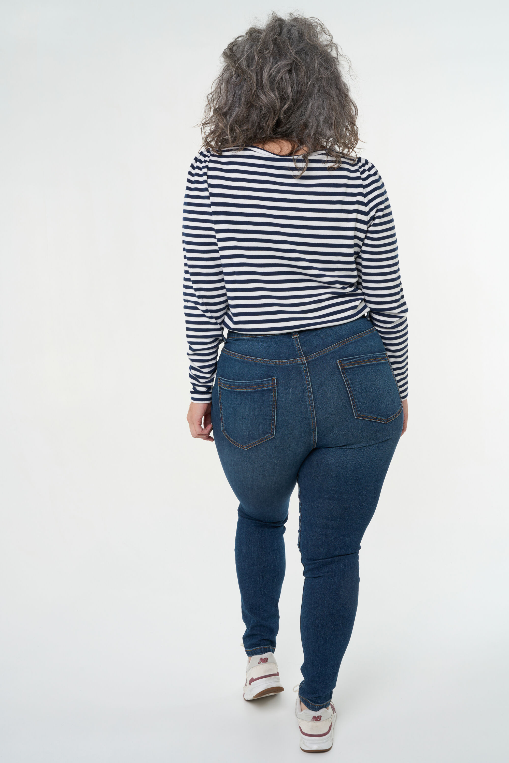 Jean skinny taille haute CHERRY image number 4