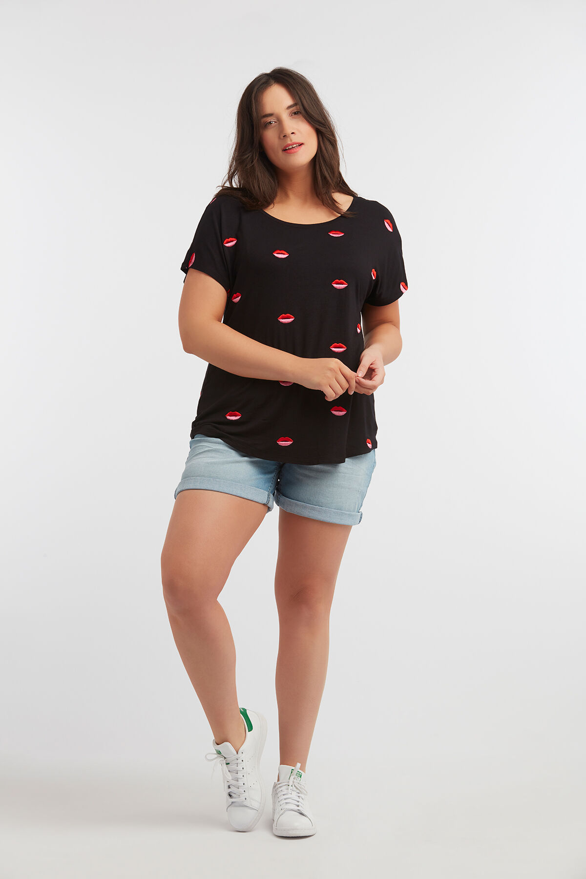 Short en denim image number 3