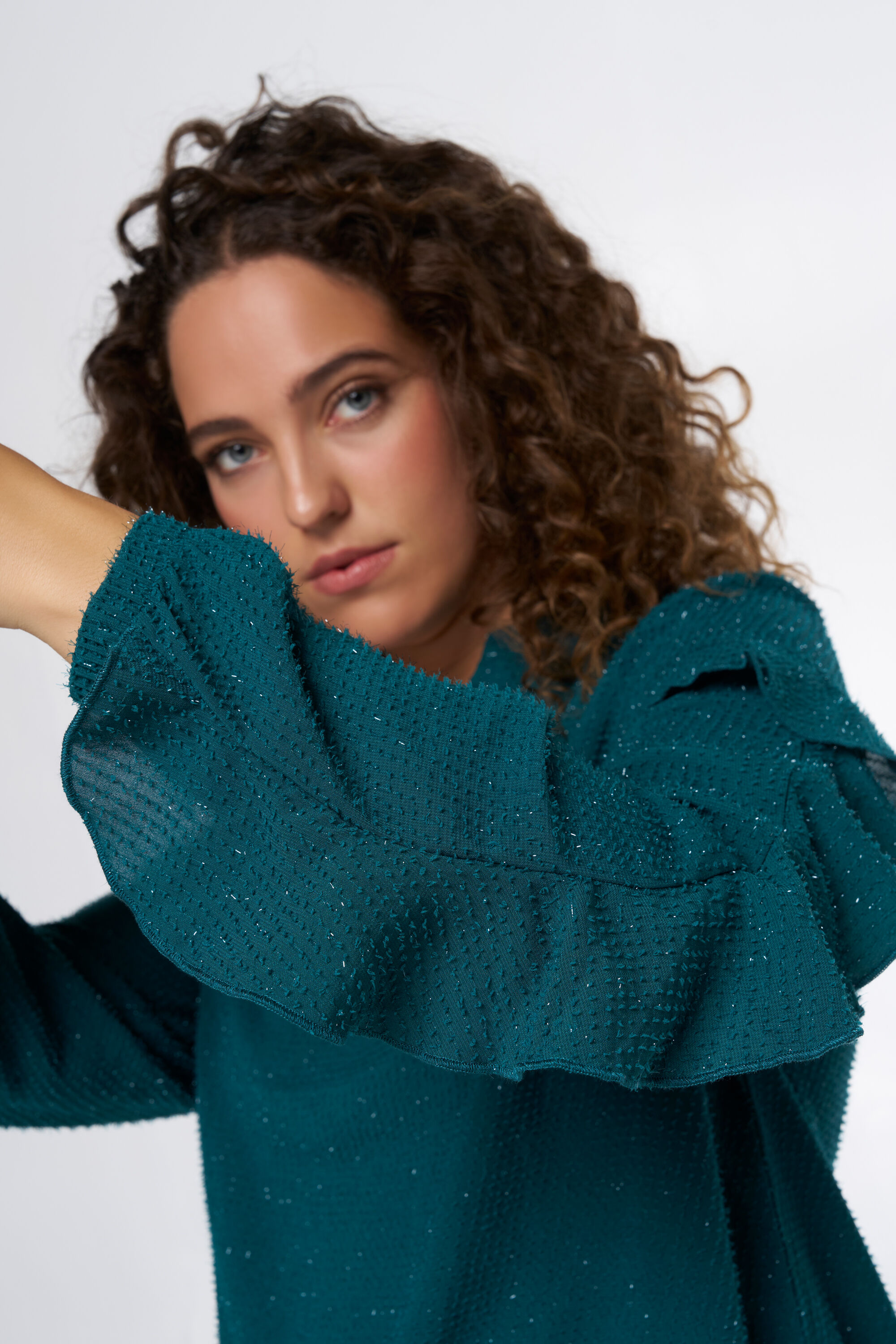 Chemisier &agrave; volants image number 4