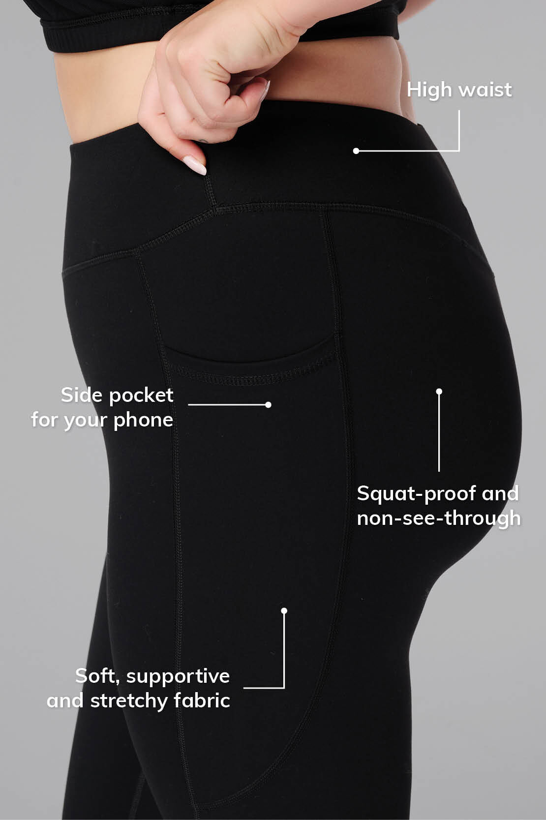 Legging de sport avec poches lat&eacute;rales image number 3
