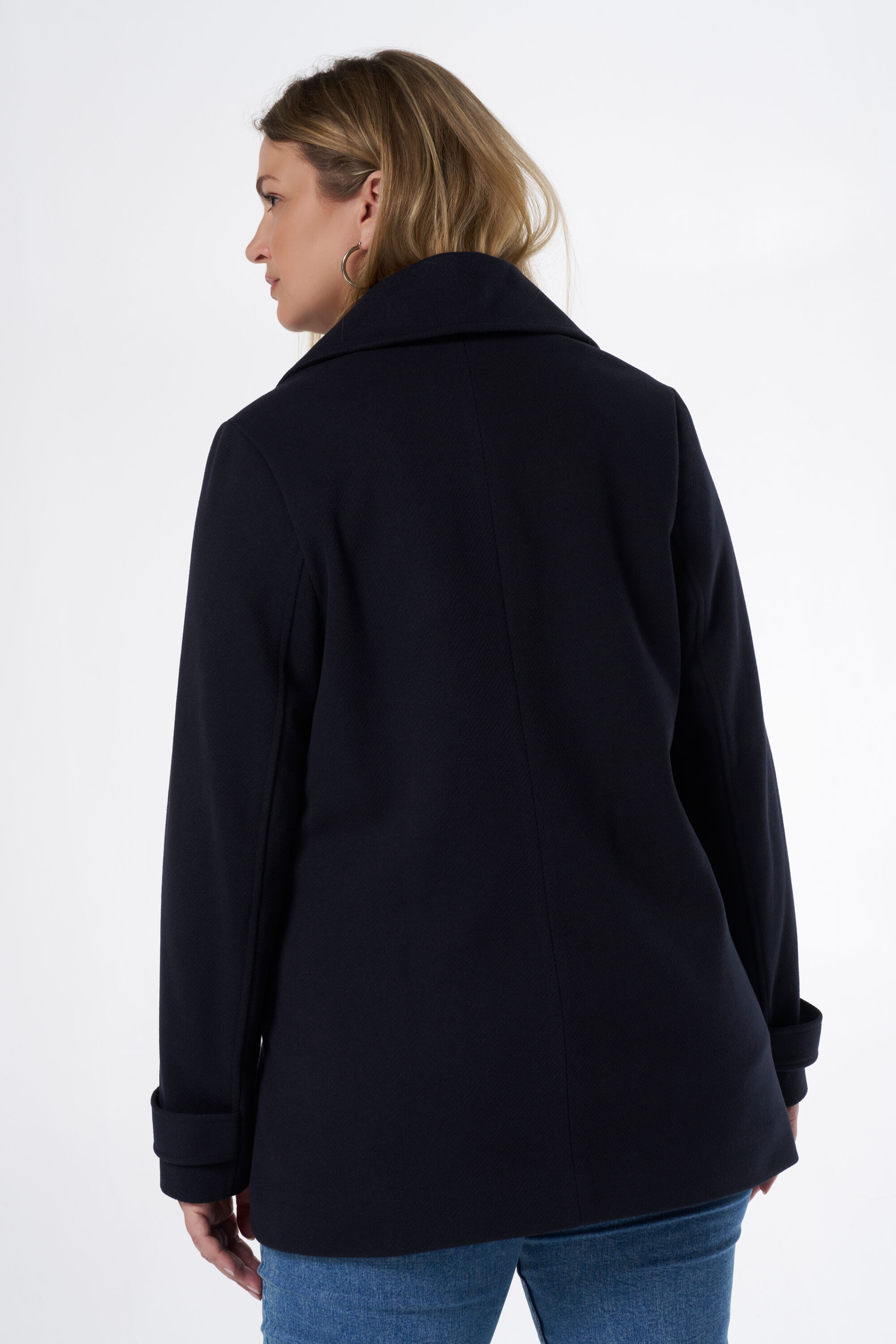 Veste courte &agrave; double boutonnage image number 3