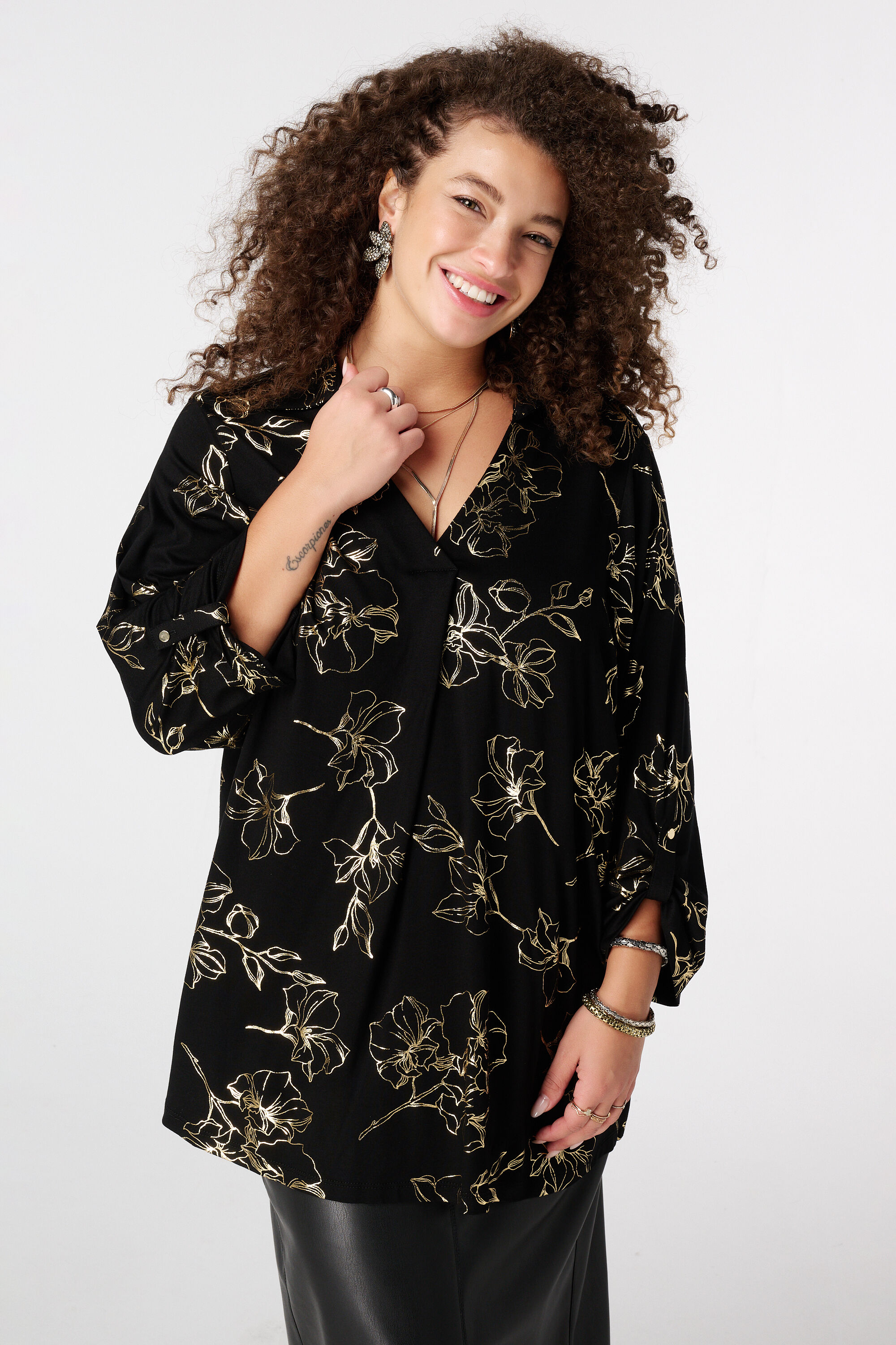 Top stretch imprim&eacute; foil