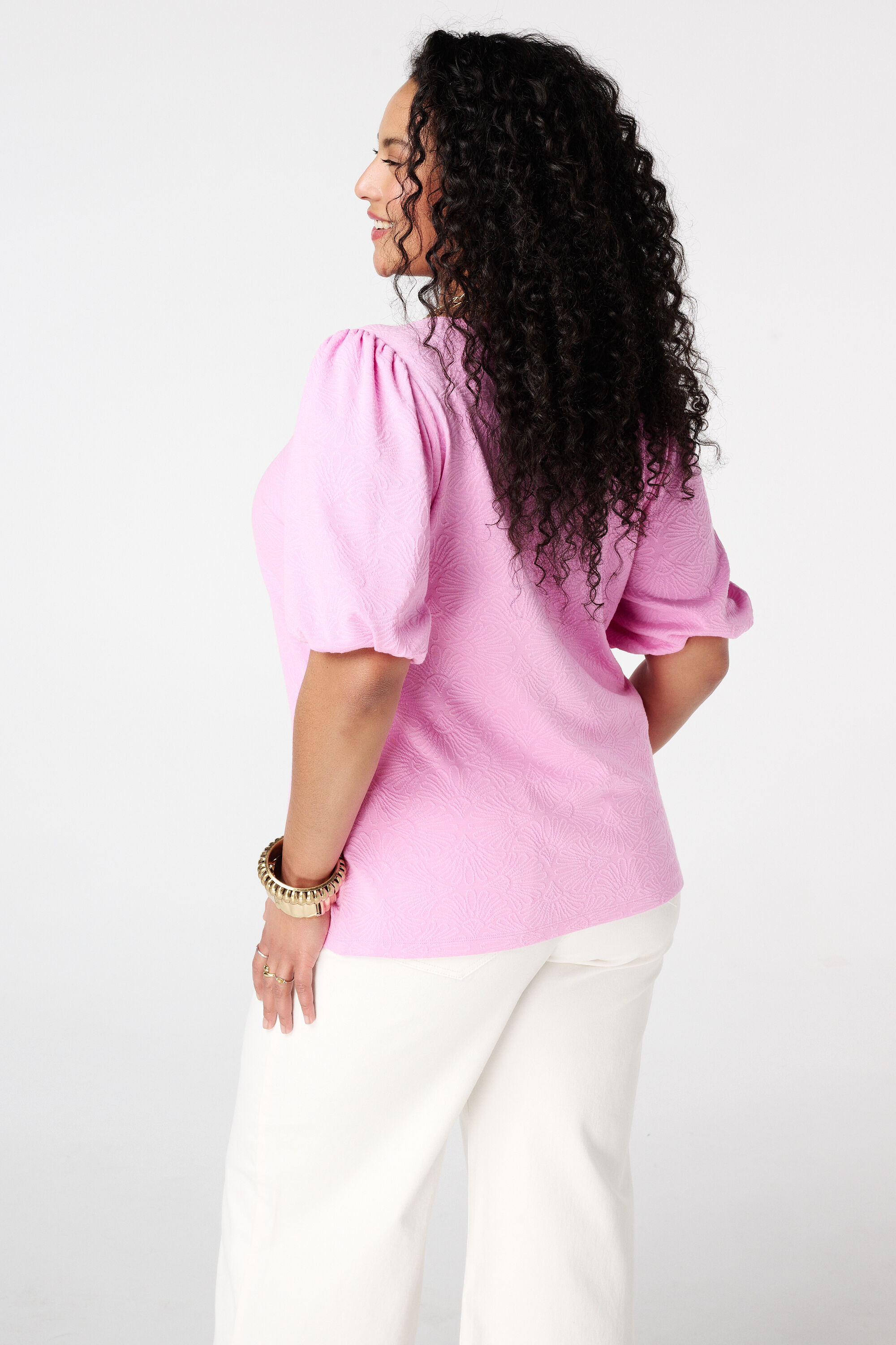 Top &agrave; imprim&eacute; floral image number 3