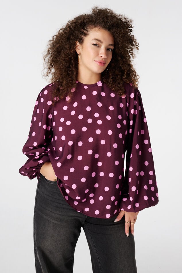 Blouse à pois image number 0