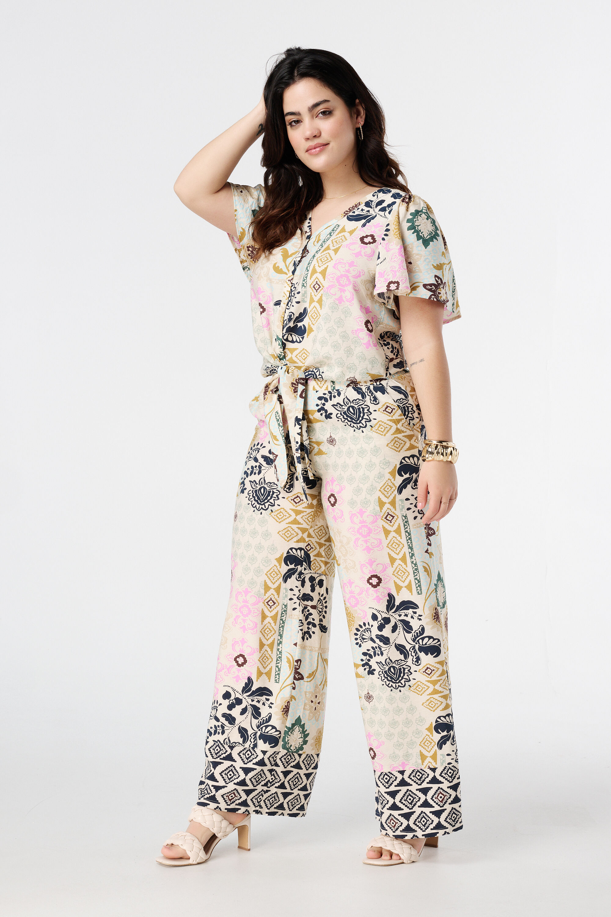 Chemisier avec n&oelig;ud fantaisie image number 5