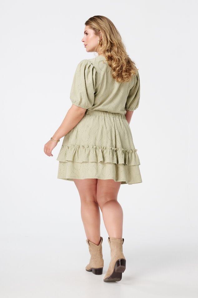 Jupe à effet brodé image number 1