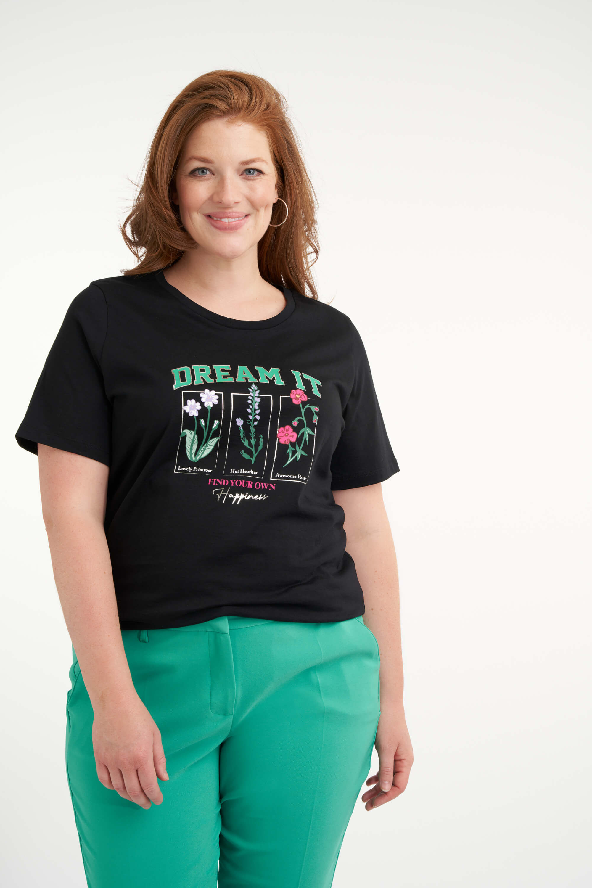 Femmes T shirt imprim MS Mode
