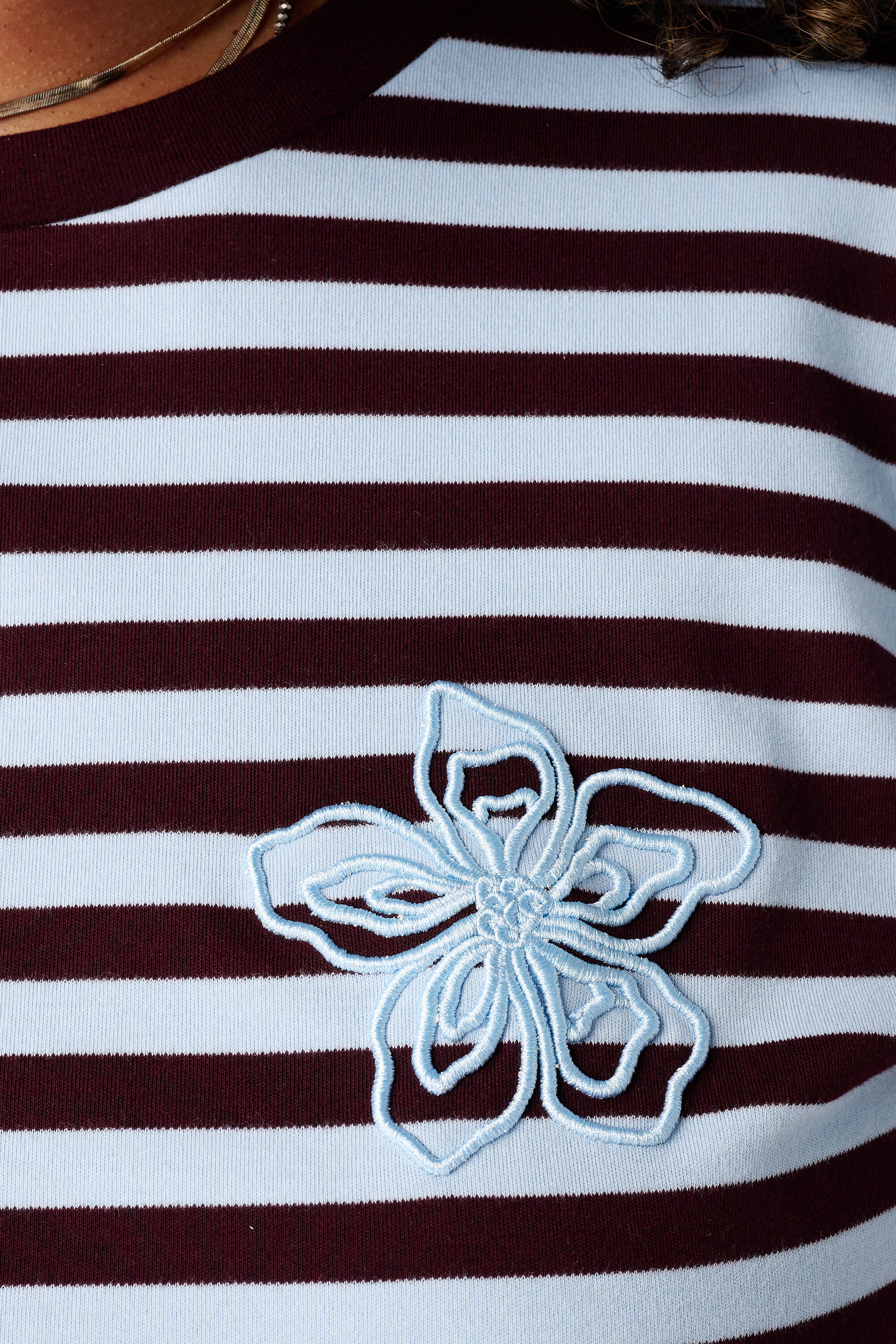 T shirt &agrave; manches longues ray&eacute; image number 6