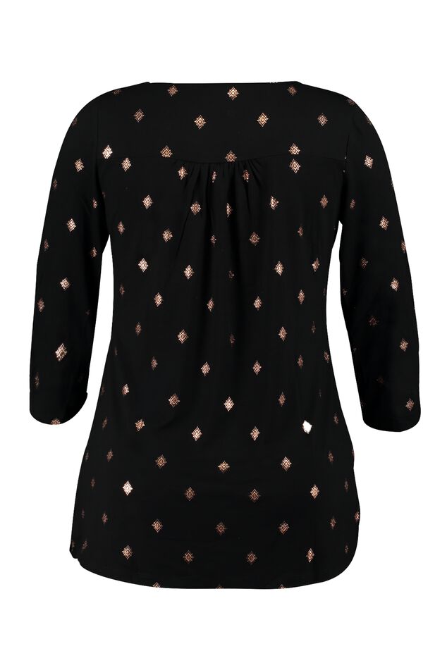 Haut à imprimé de feuilles  image number 2