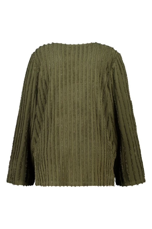 Top avec texture frangée image number 2