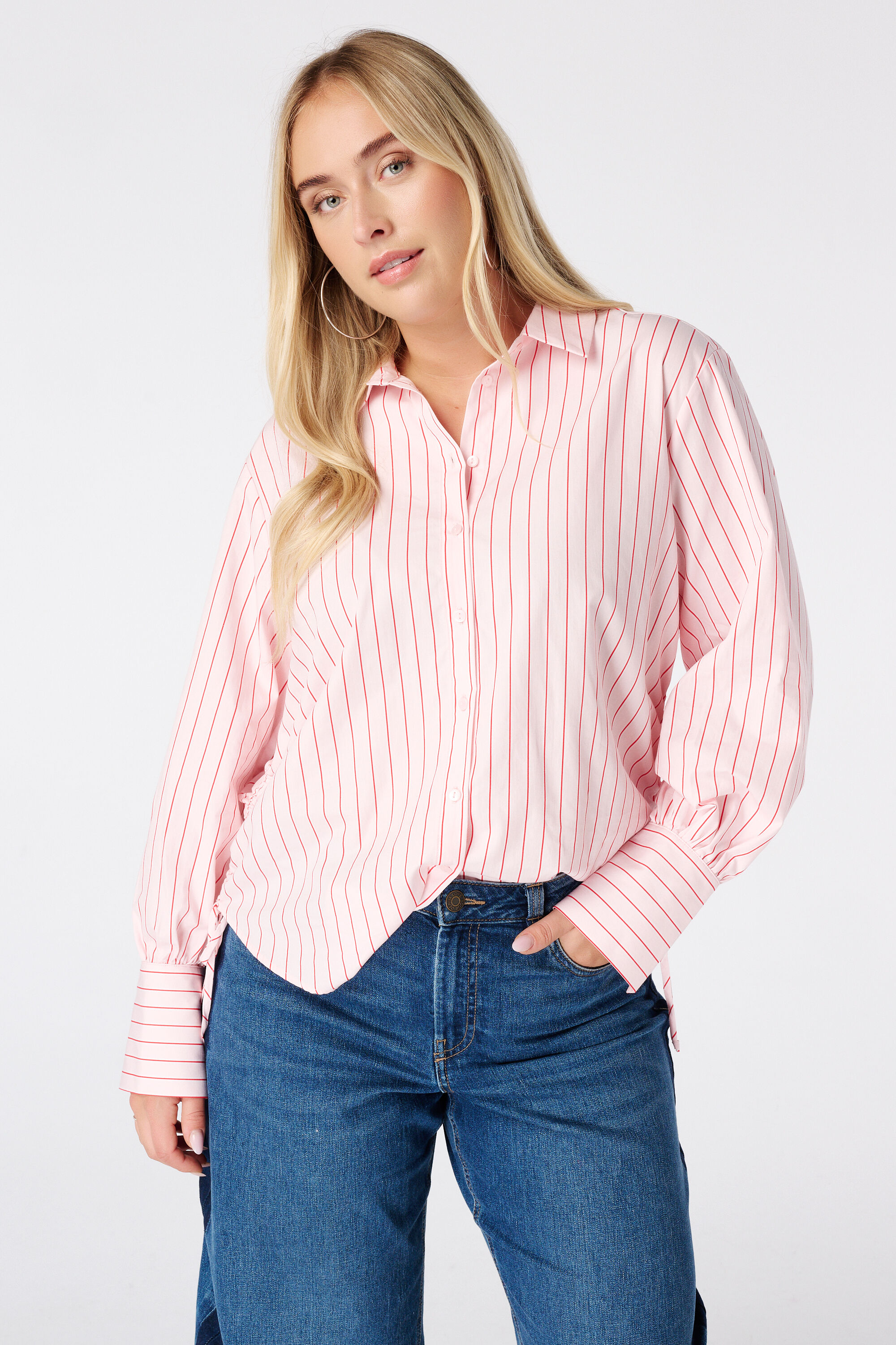 Blouse ray&eacute;e