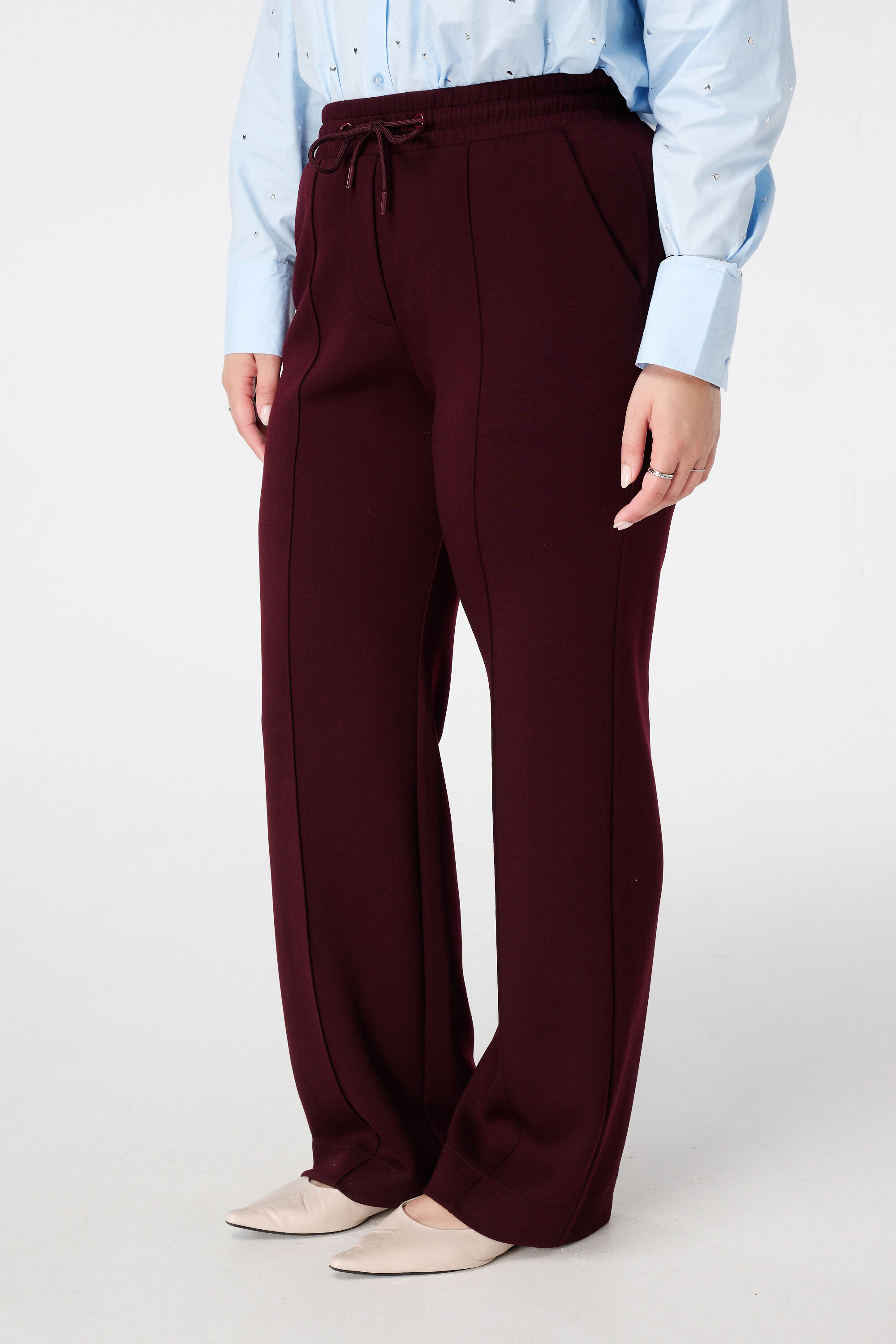 Pantalon avec coutures en panneaux image number 5