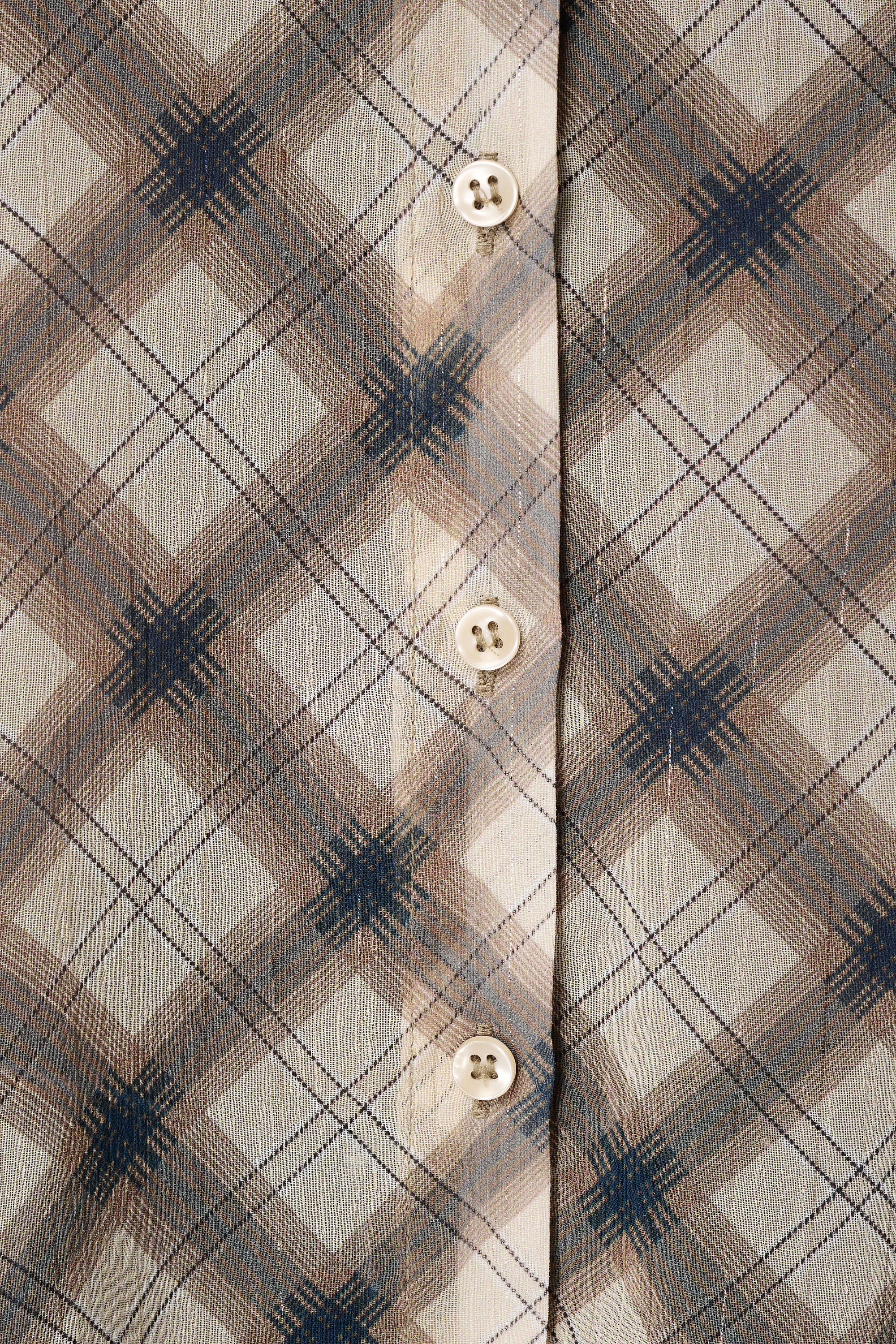 Blouse &agrave; carreaux tendance image number 6