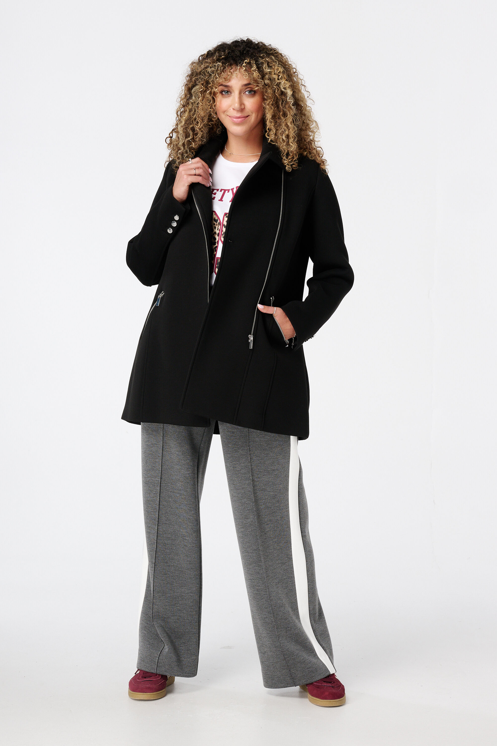 Veste avec fermeture &eacute;clair image number 5